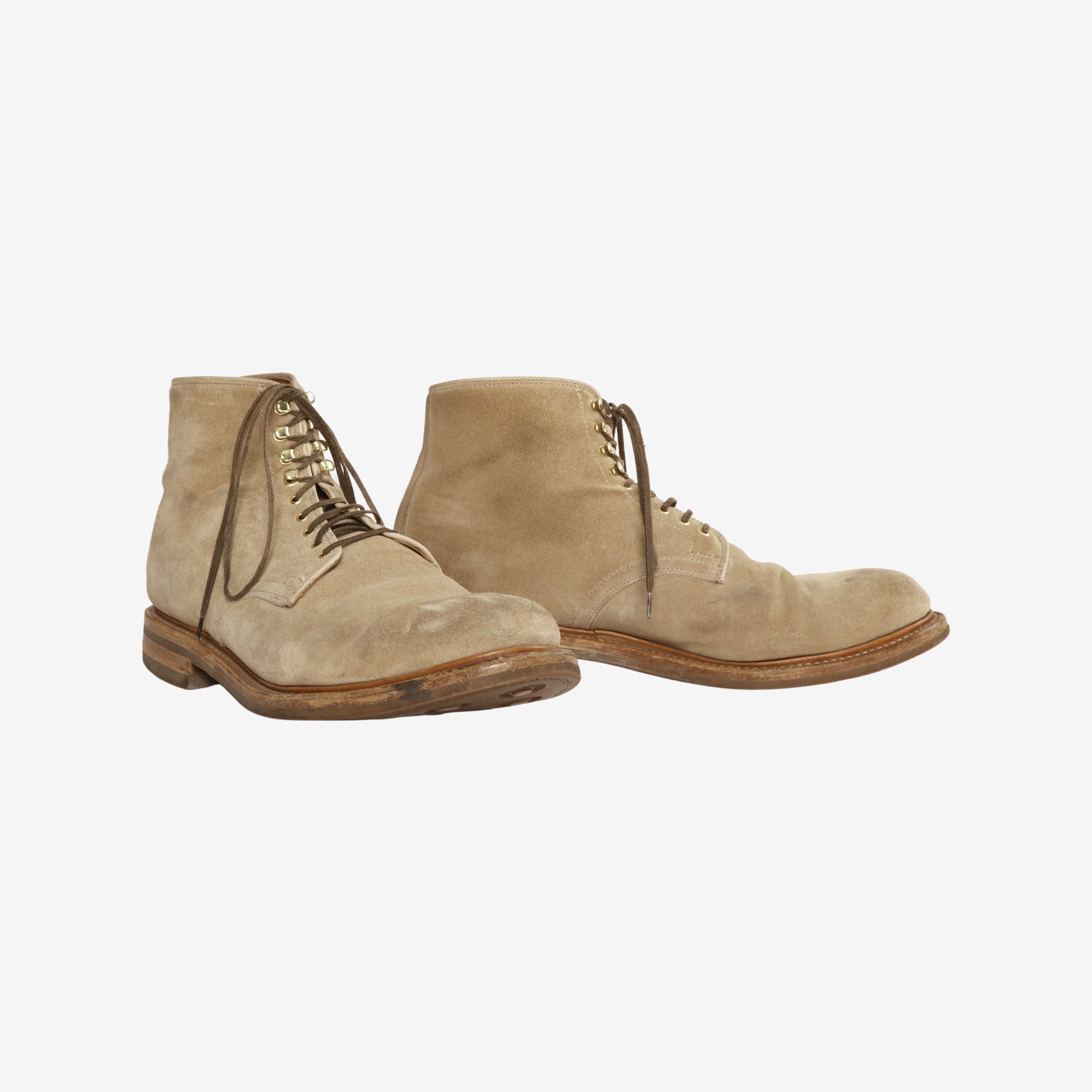 Suede Service Boots
