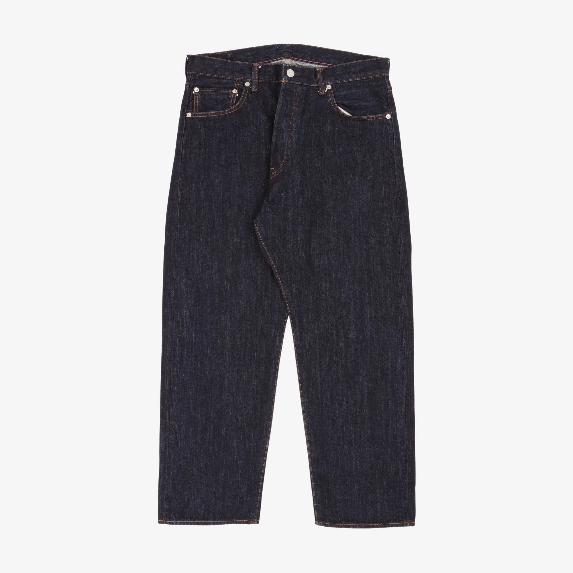 Wide Fit 5 pocket Selvedge Jeans (32W X 26.5L)