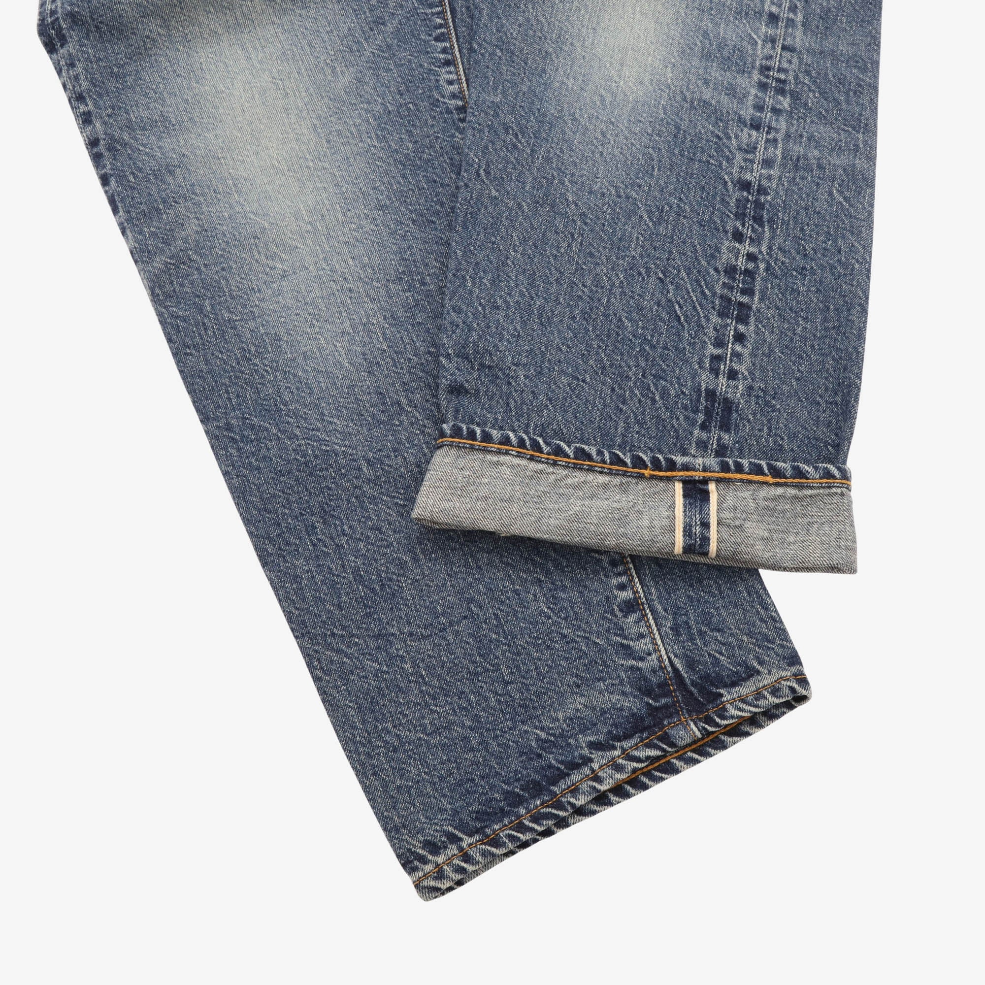 1101 12oz Second Hand Series Used Wash Jeans (30W X 26L)