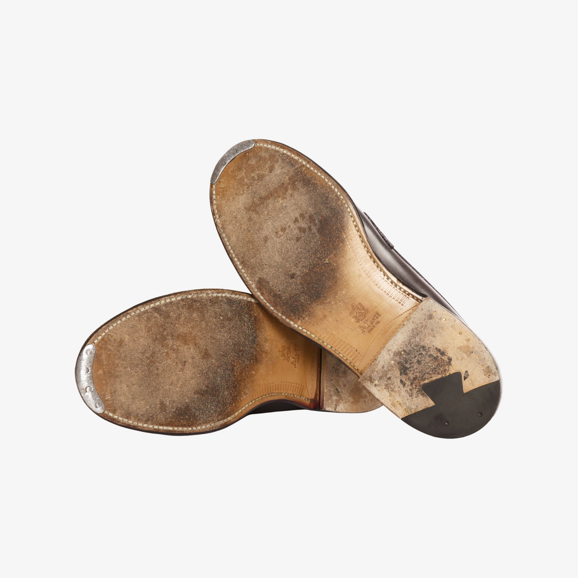 986 Cordovan Leisure Handsewn Penny Loafers