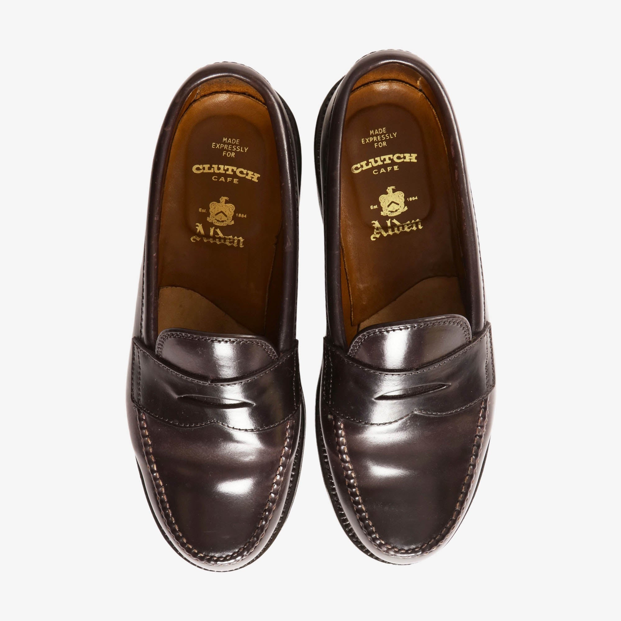 986 Cordovan Leisure Handsewn Penny Loafers
