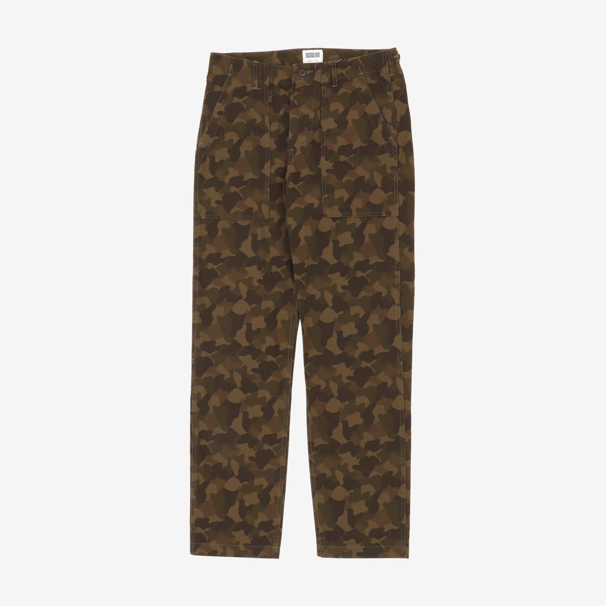 High Rise Camo Fatigue Pants (32W X 31L)