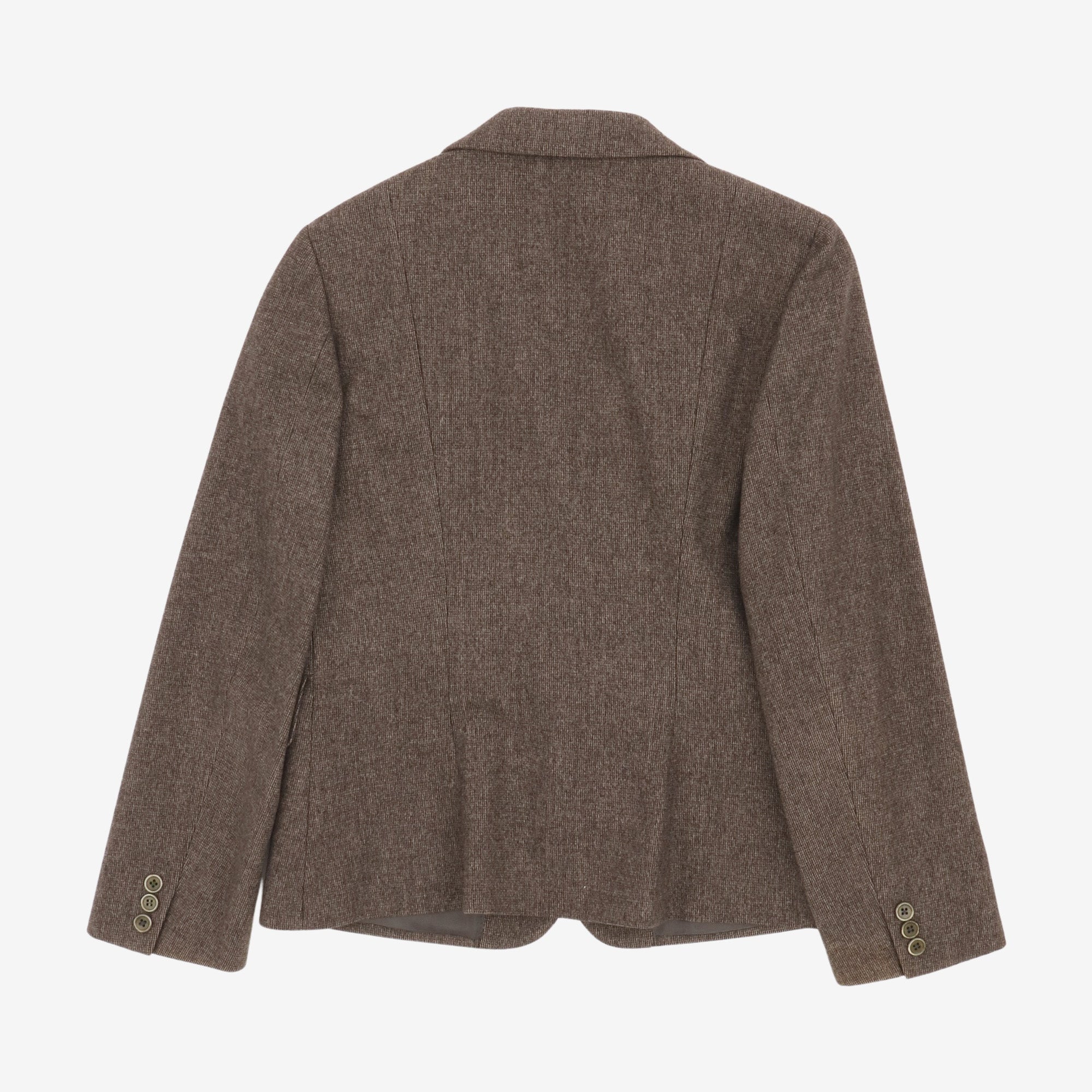 Wool Cropped Blazer