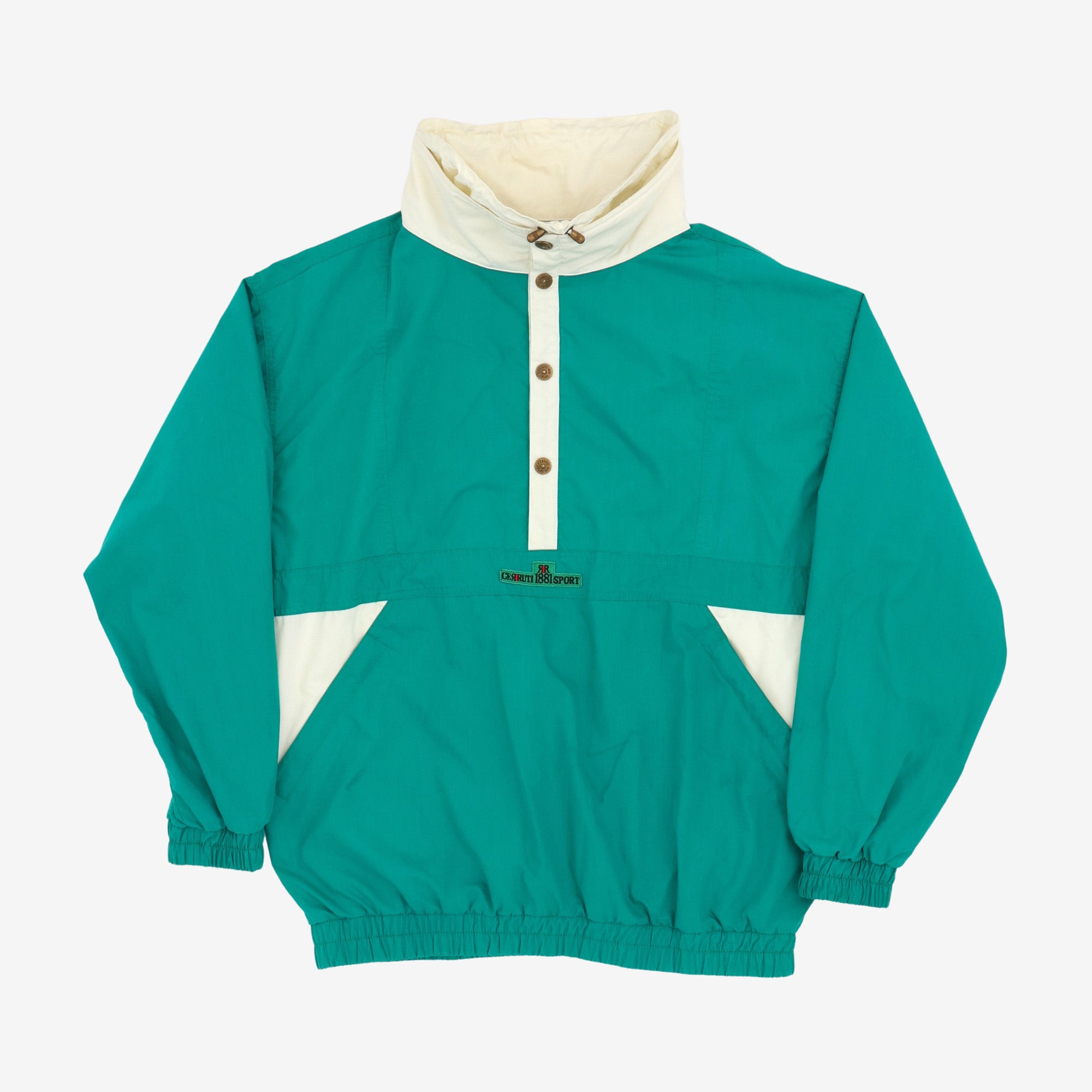 Vintage Colour Block Anorak Jacket