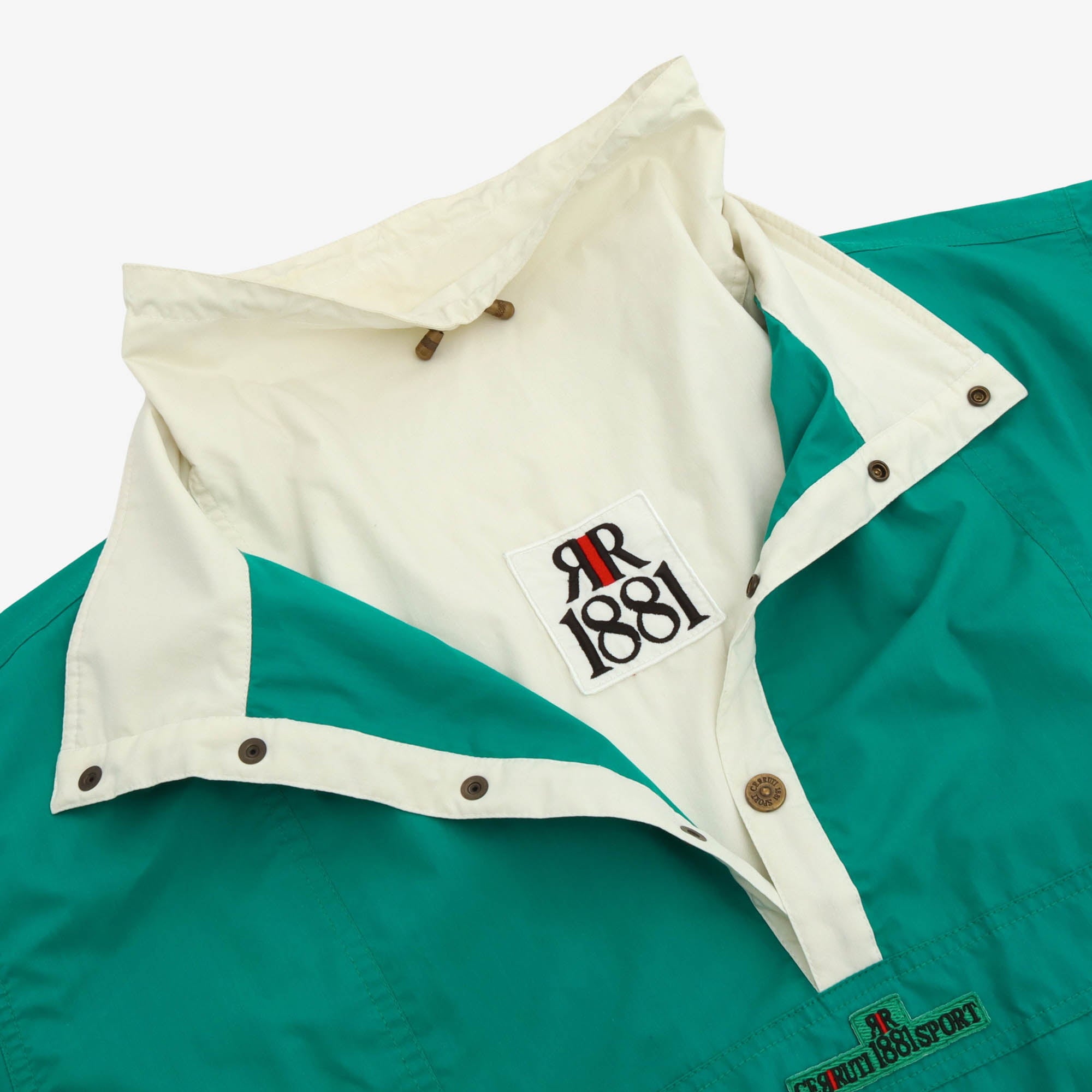 Vintage Colour Block Anorak Jacket