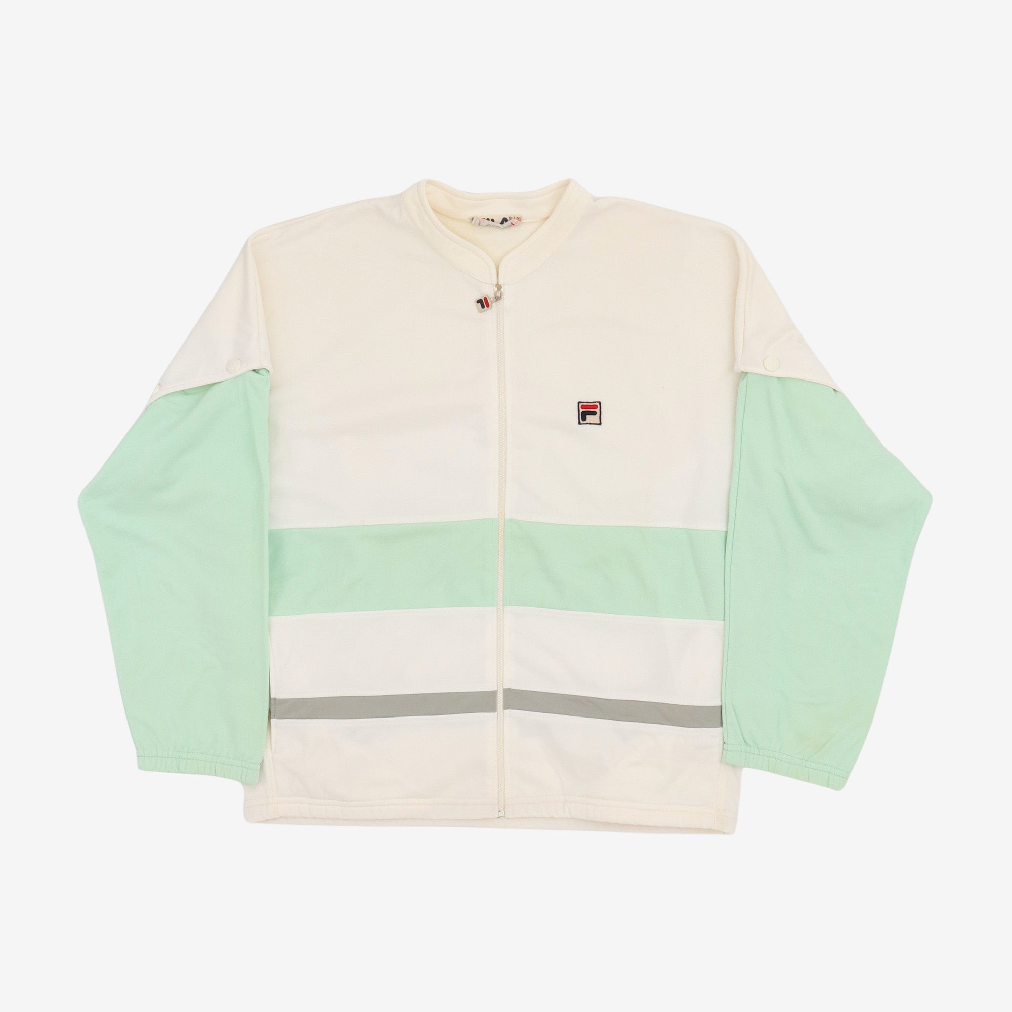 Vintage 80s Zip Up Track Jacket