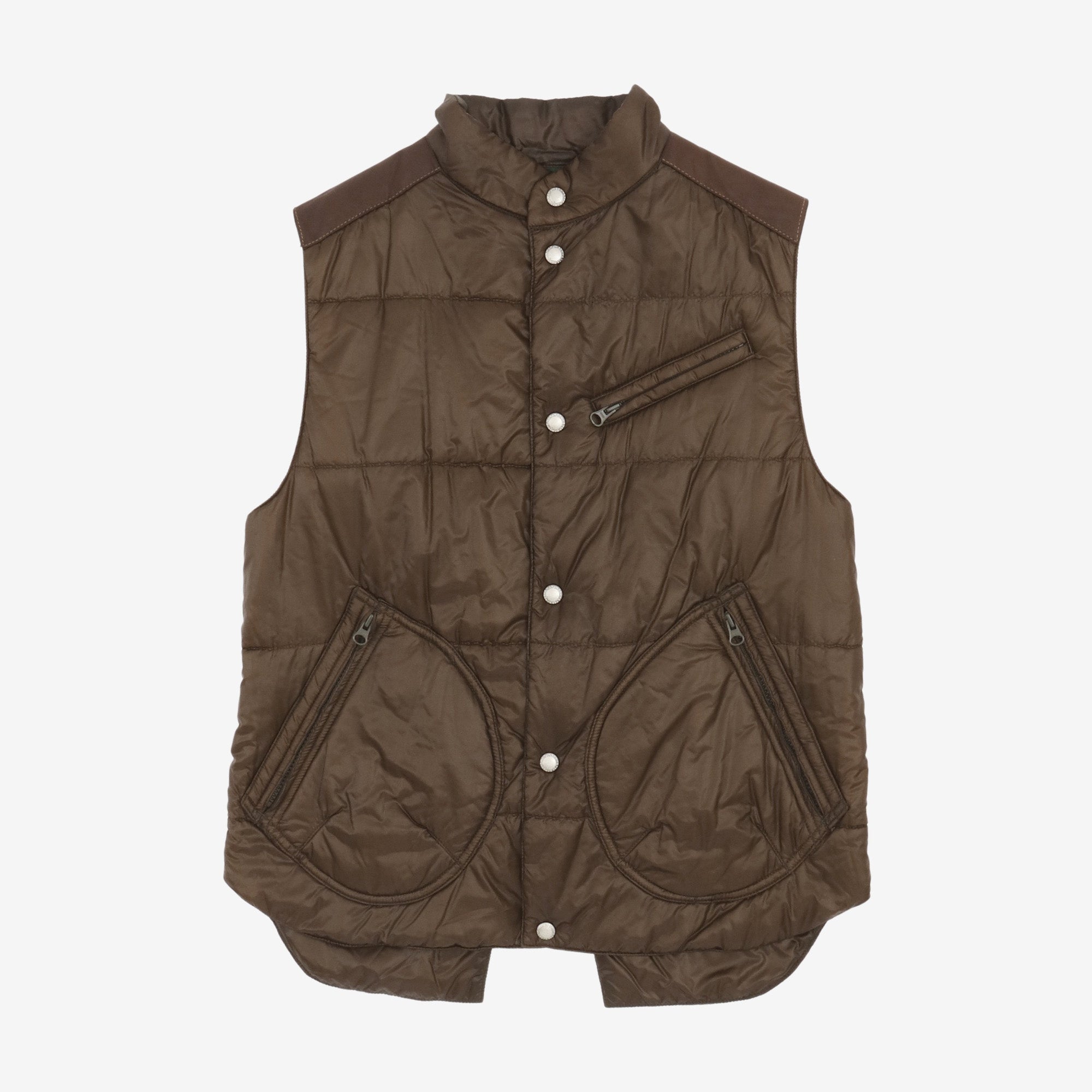 Reversible Quilted Down Liner Vest