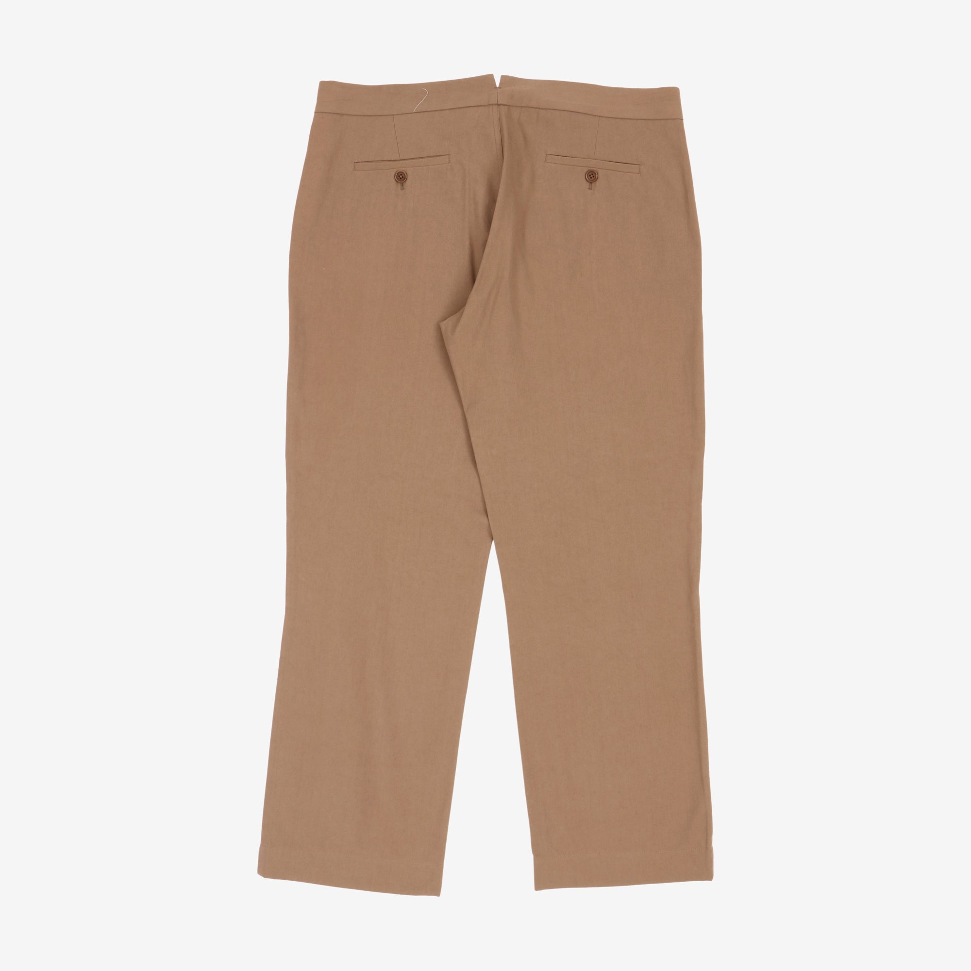 Women's Flat Front Trousers (34W X 28.5L)