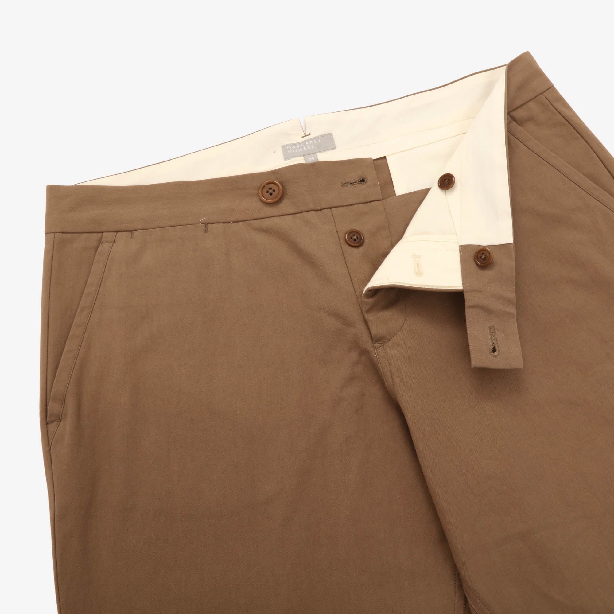 Women's Flat Front Trousers (34W X 28.5L)