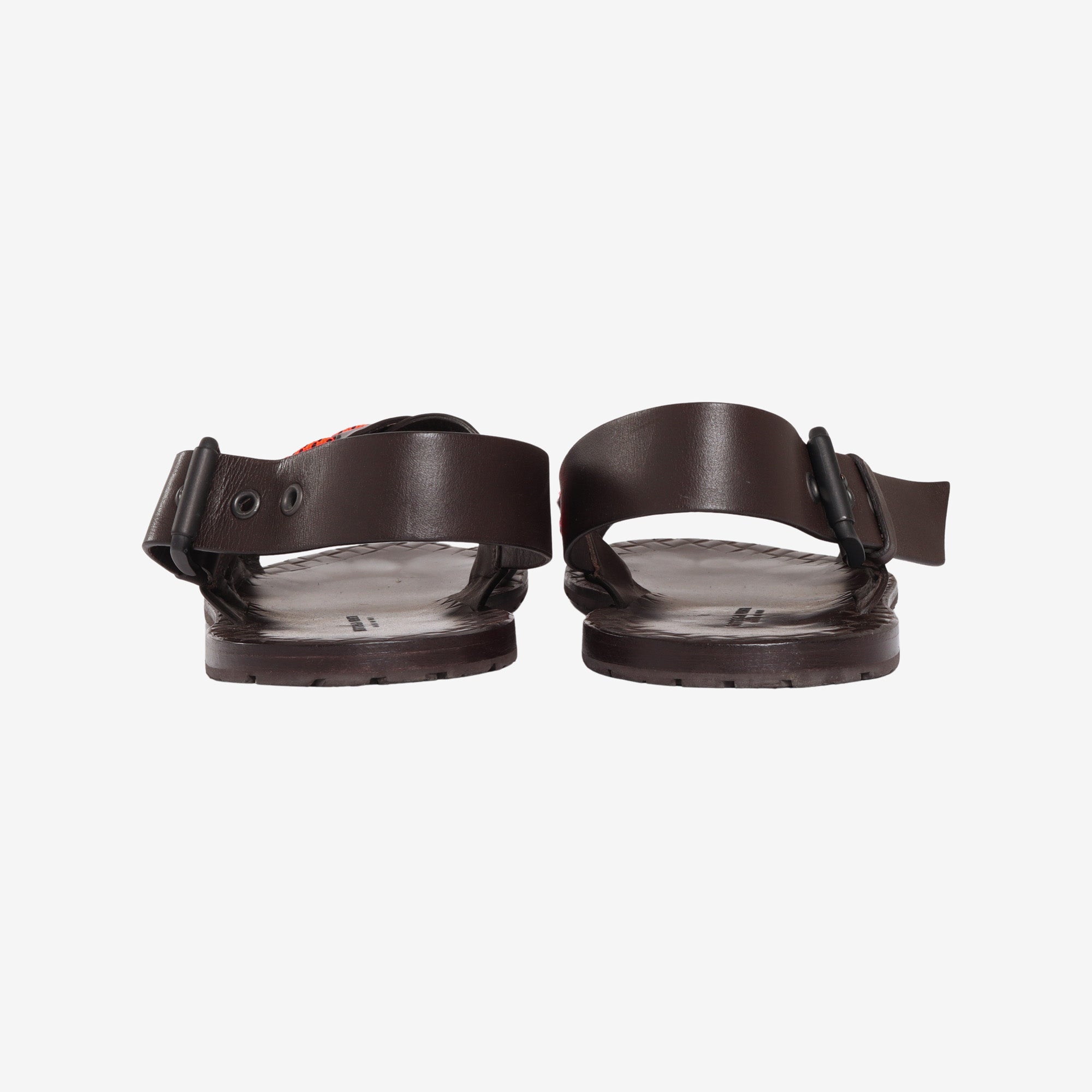 Criss Cross Leather Sandals