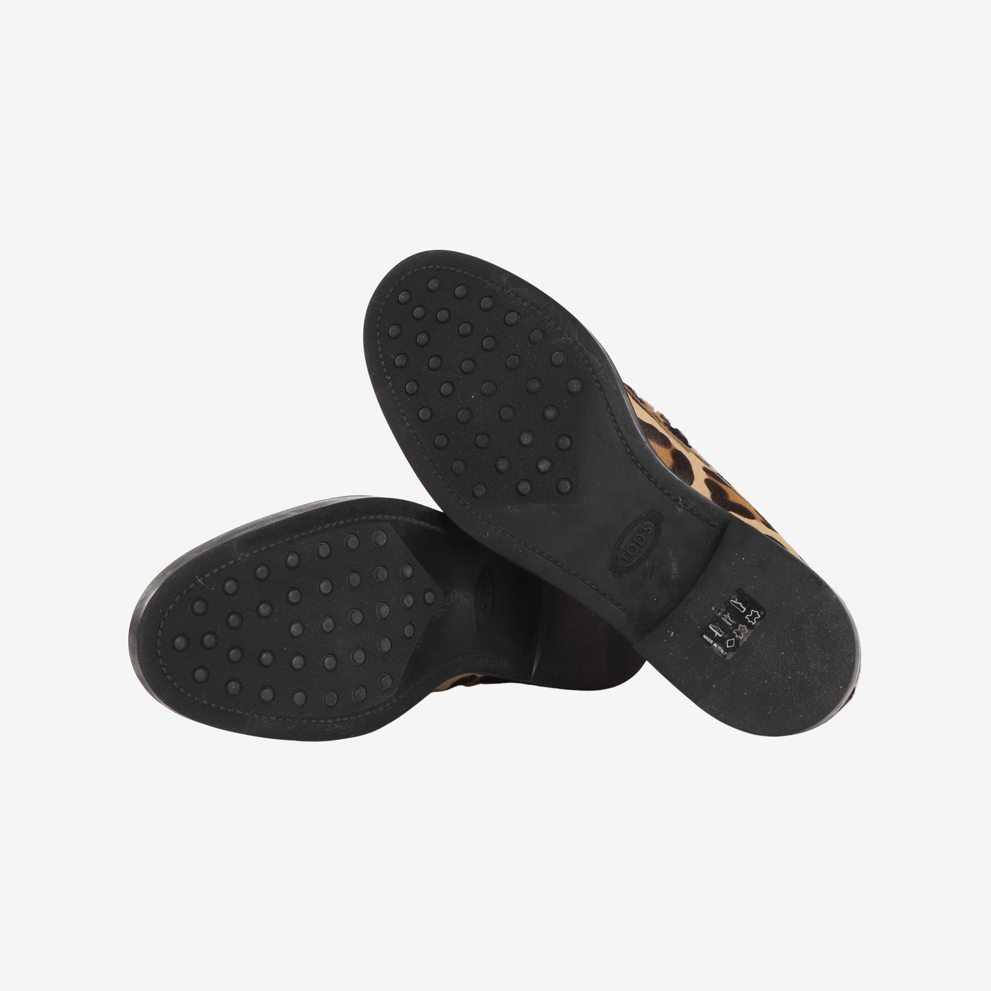 Leopard Print Penny Loafers