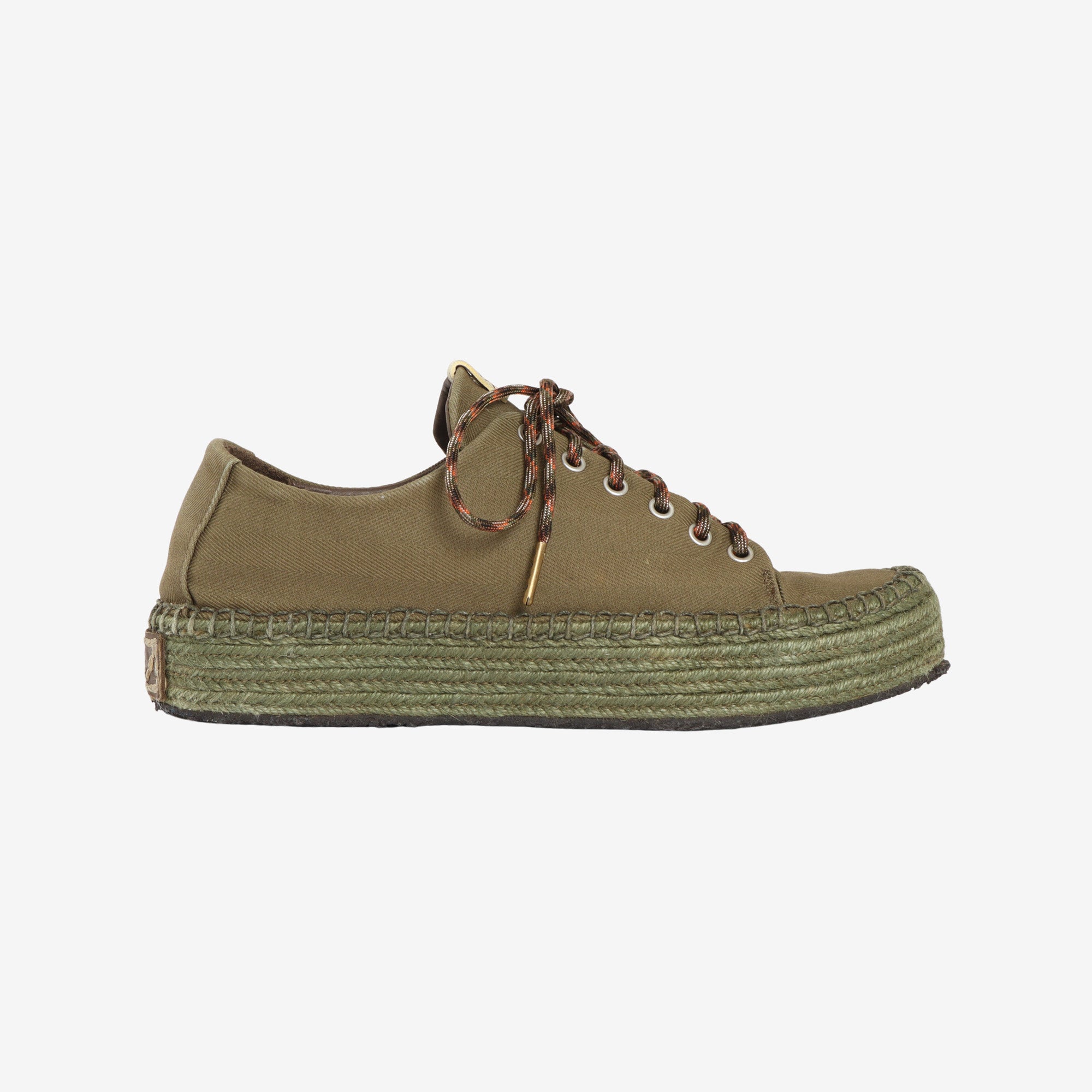 Prima Lace Up Folk Sneakers