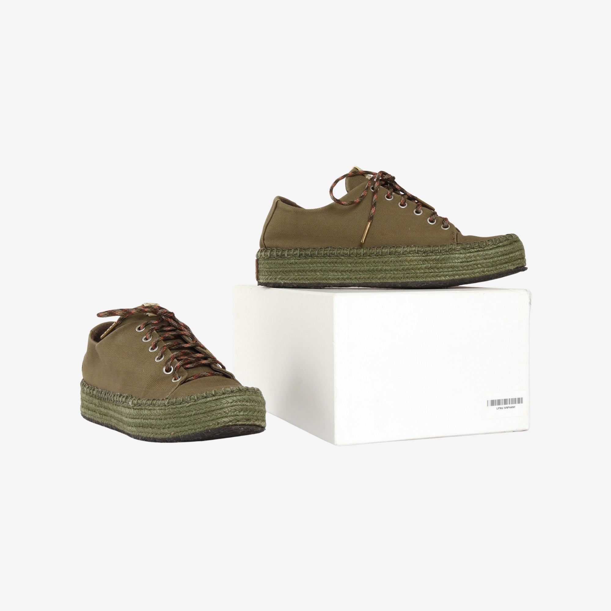 Prima Lace Up Folk Sneakers