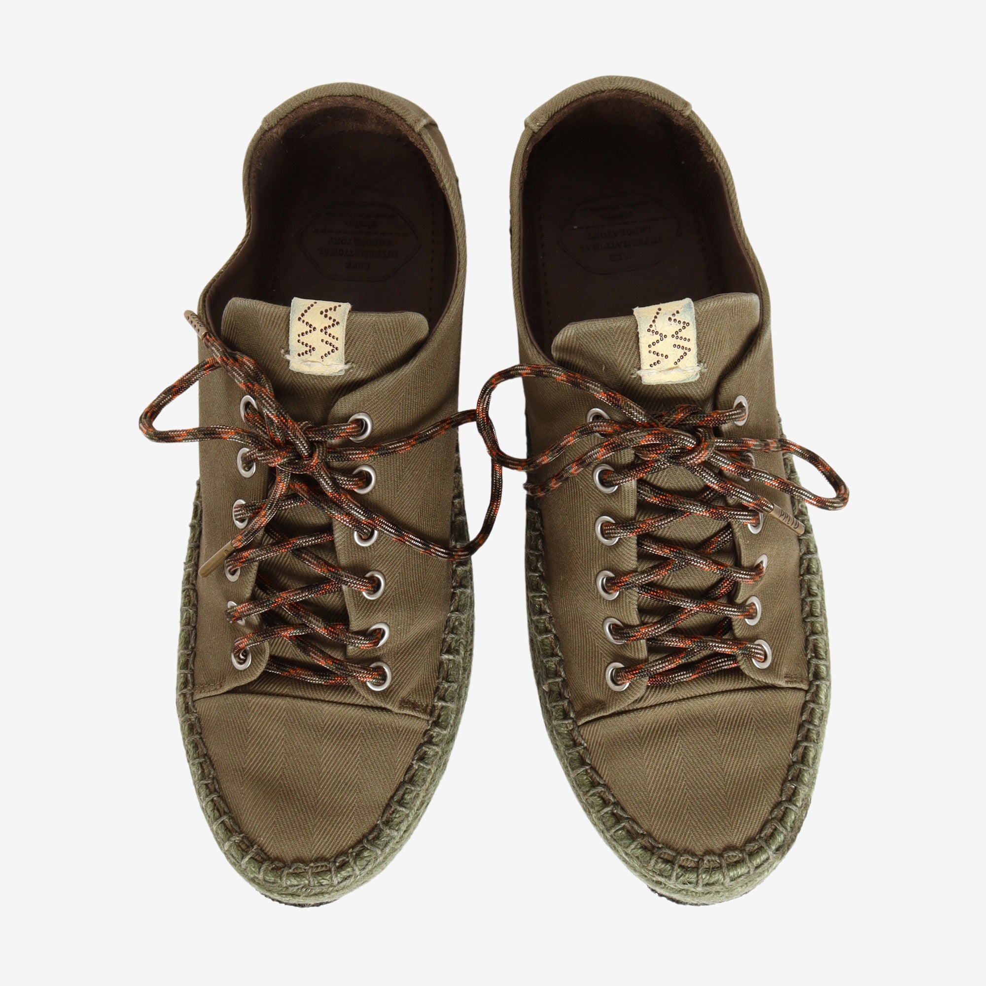 Prima Lace Up Folk Sneakers