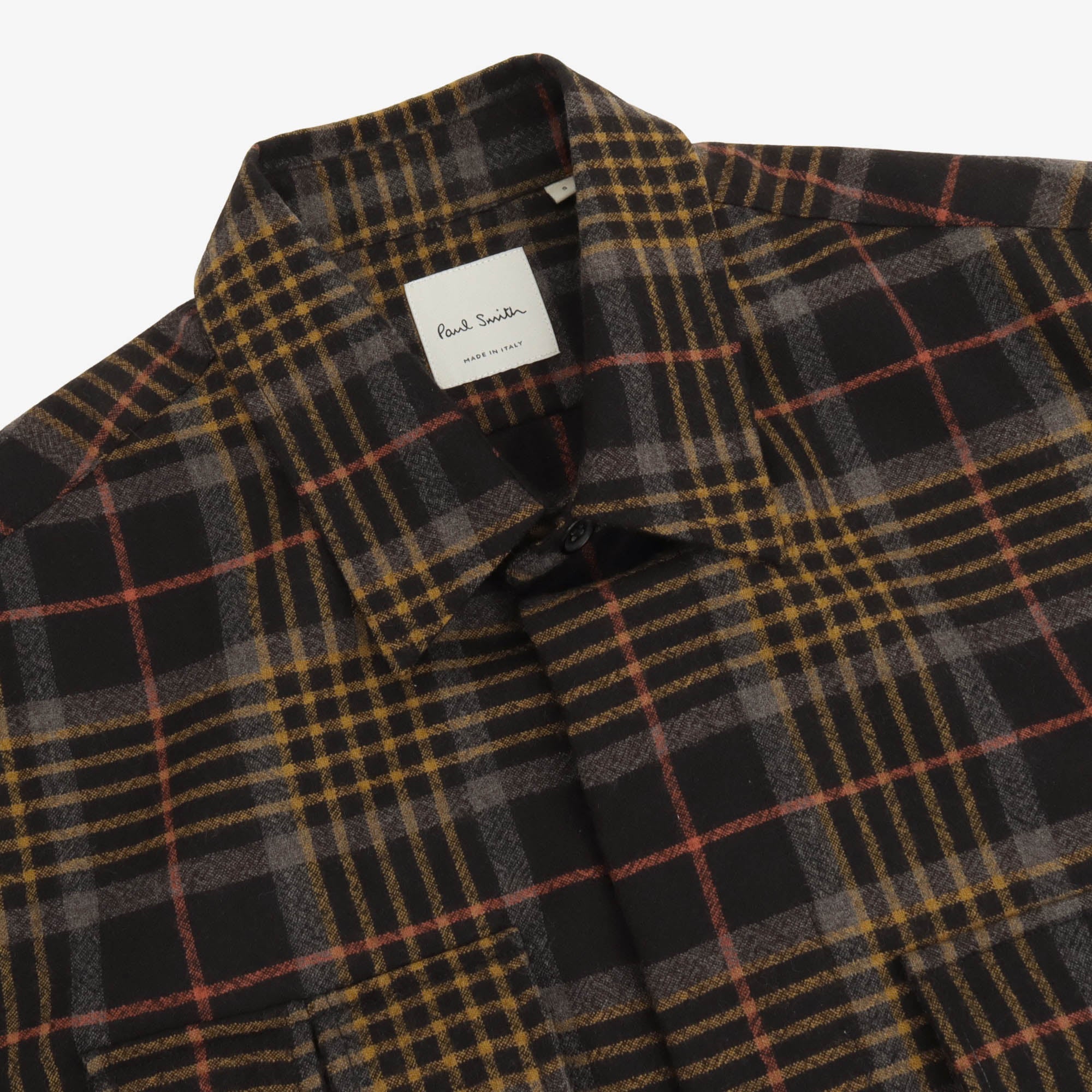 Multi Check Patch Pocket Overshirt
