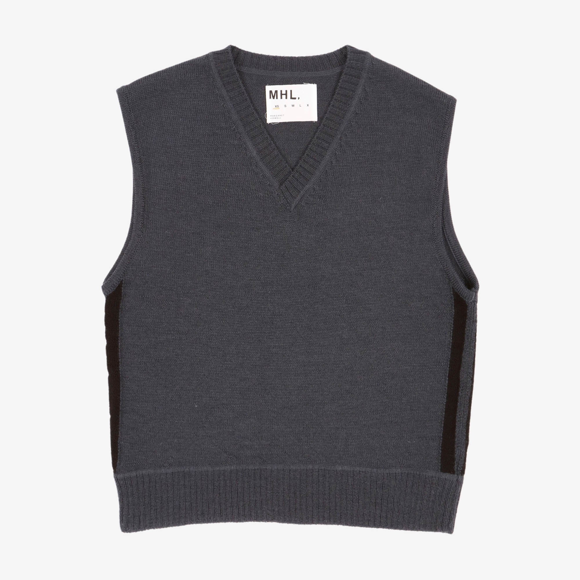 MHL Wool V Neck Vest