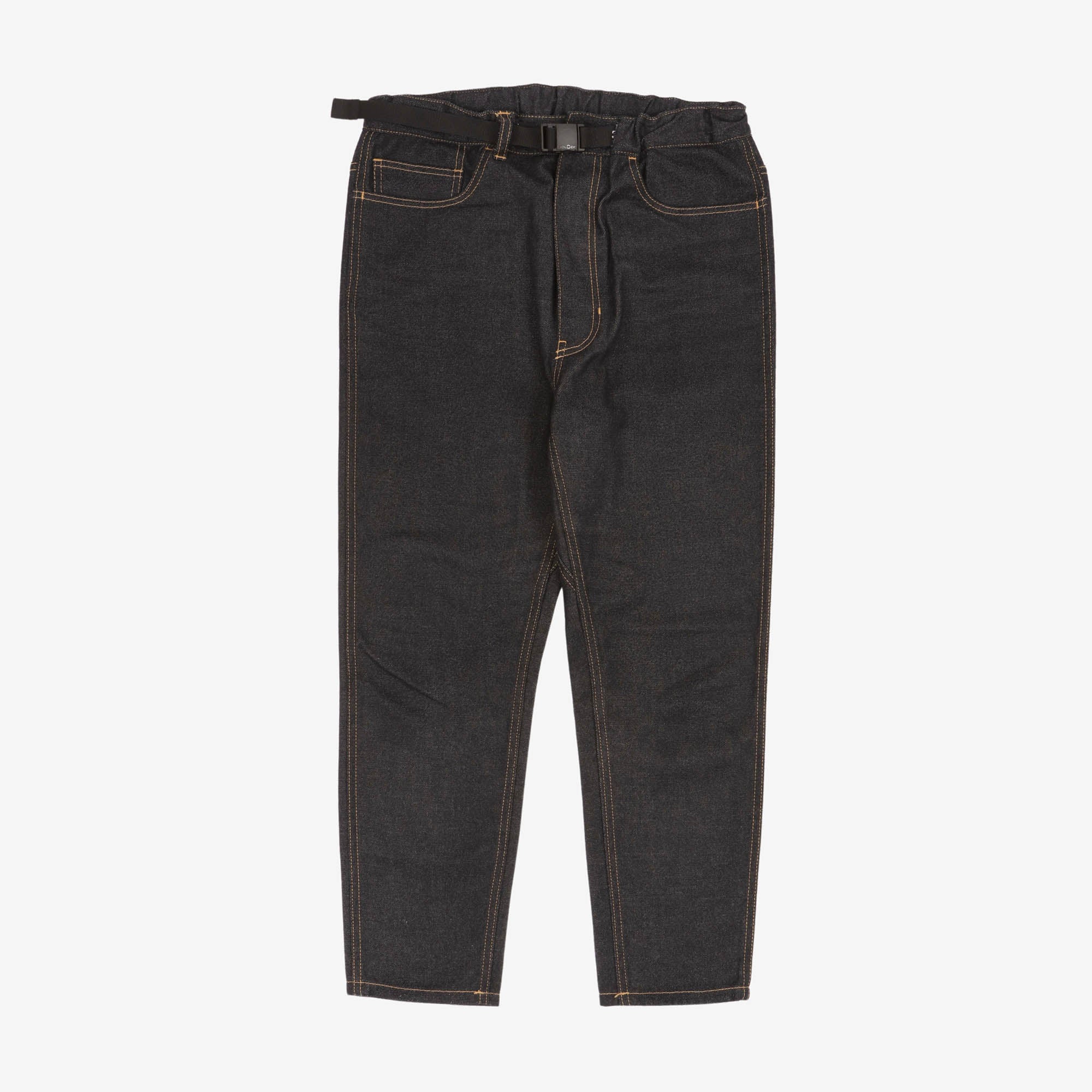 Belted Denim Pants