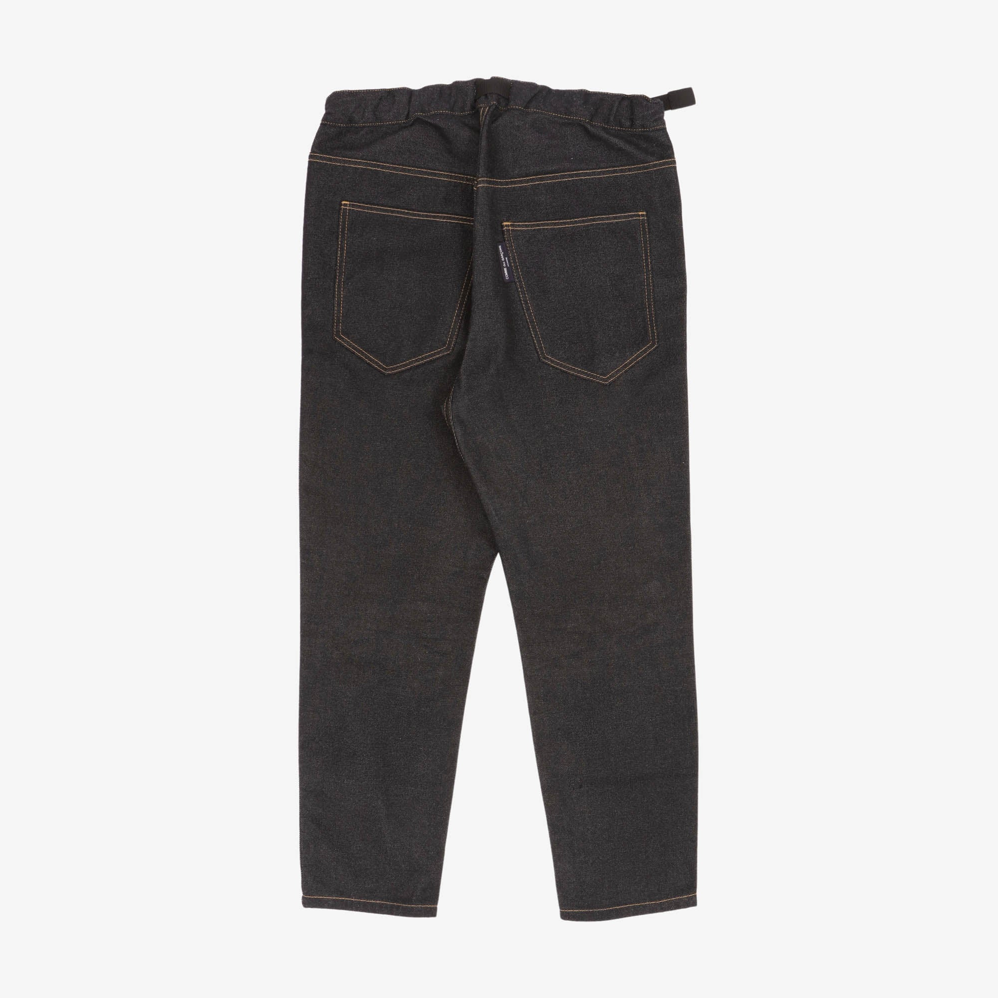 Belted Denim Pants