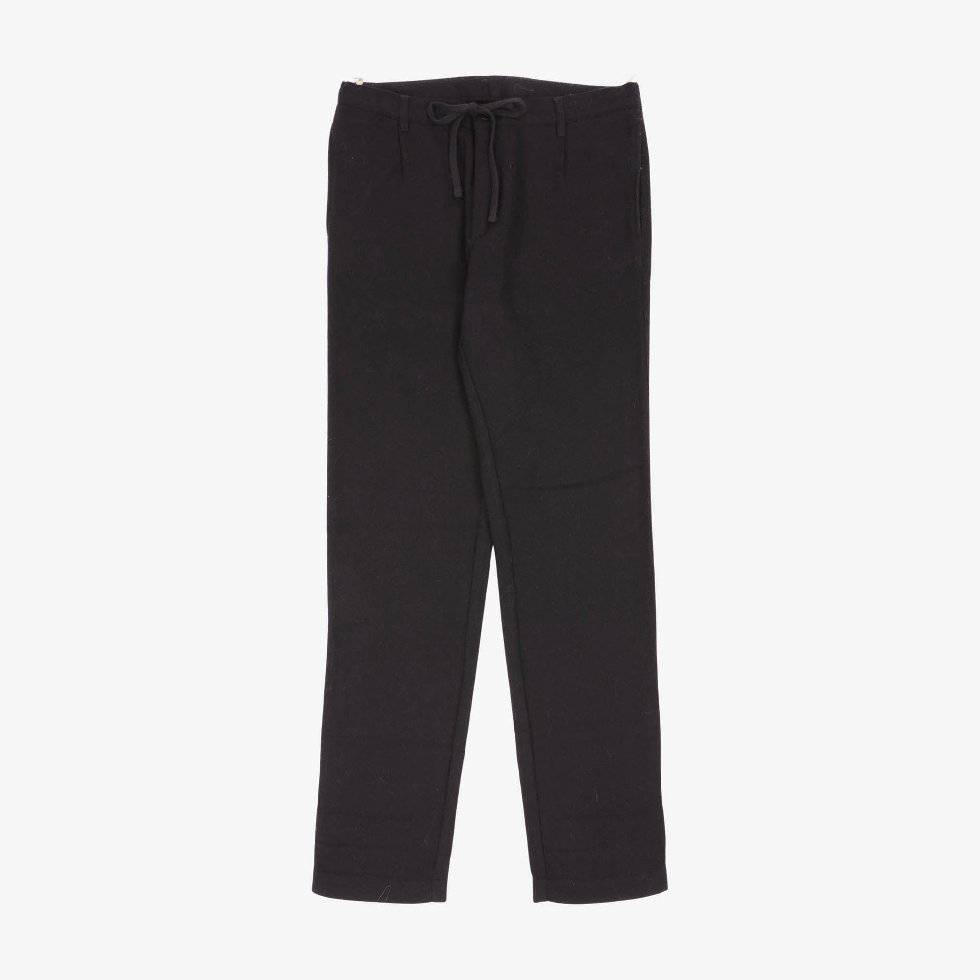 Tanker Wool Blend Drawstring Trousers (33W X 33L)