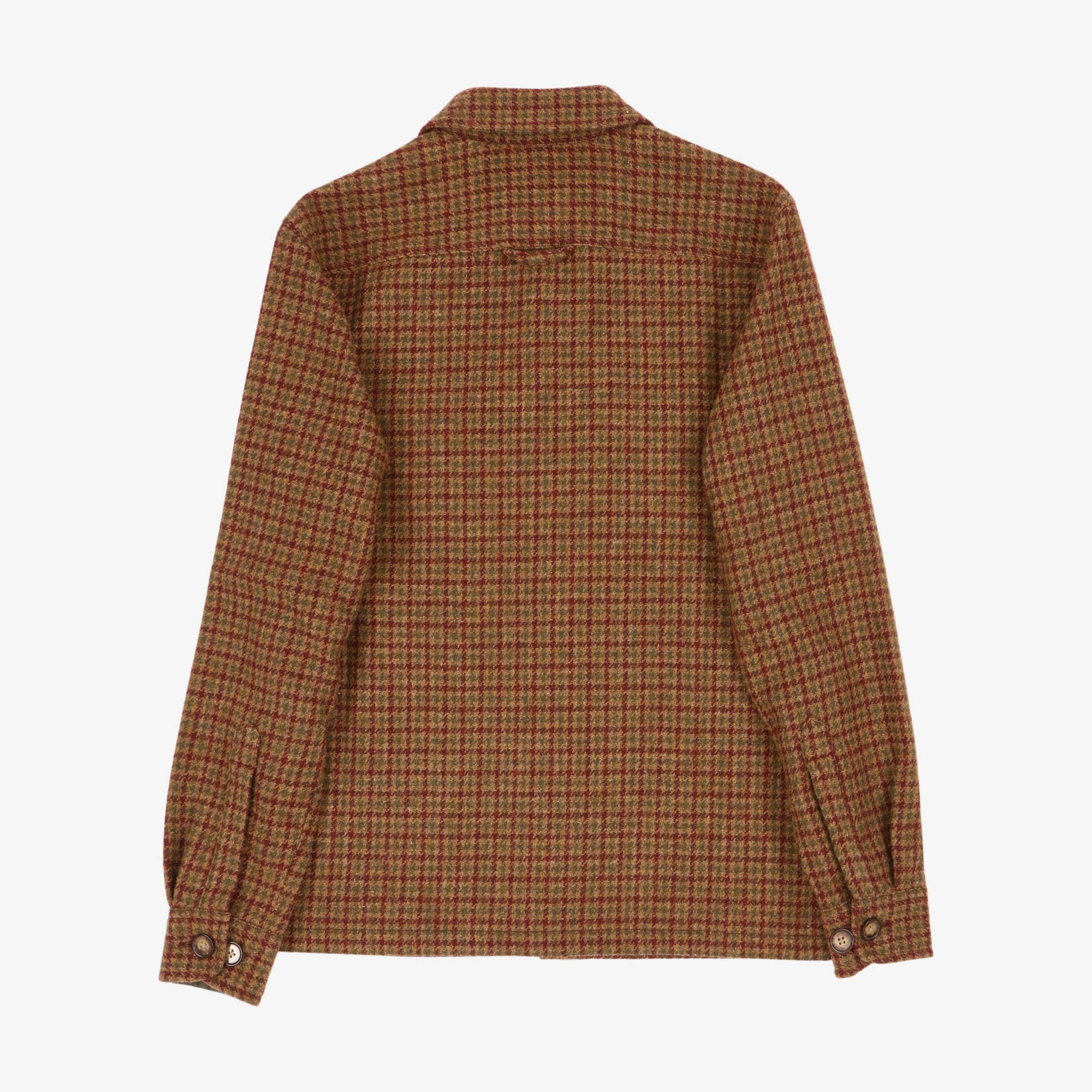 Flannel Leaf Overshirt