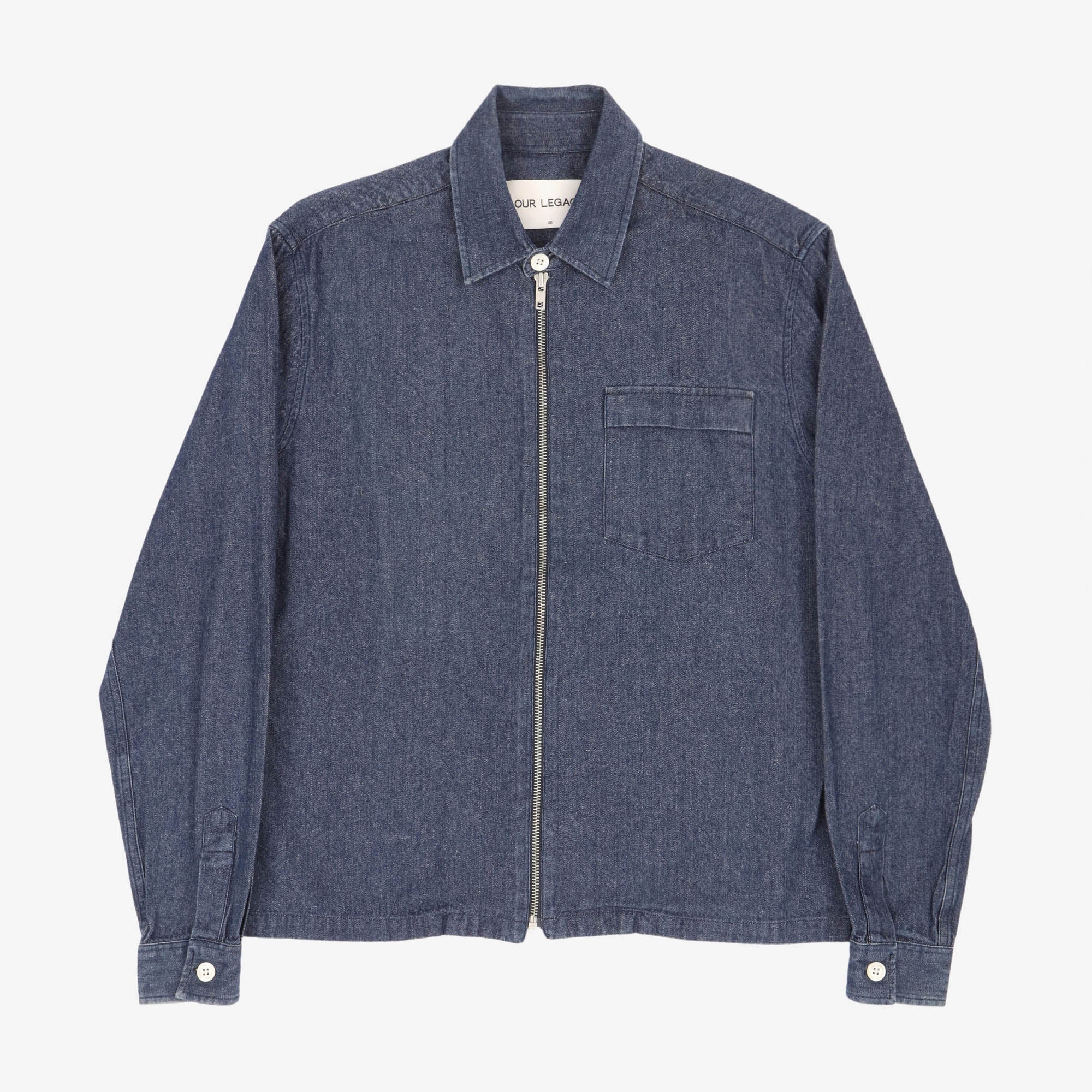 Denim Zip Shirt