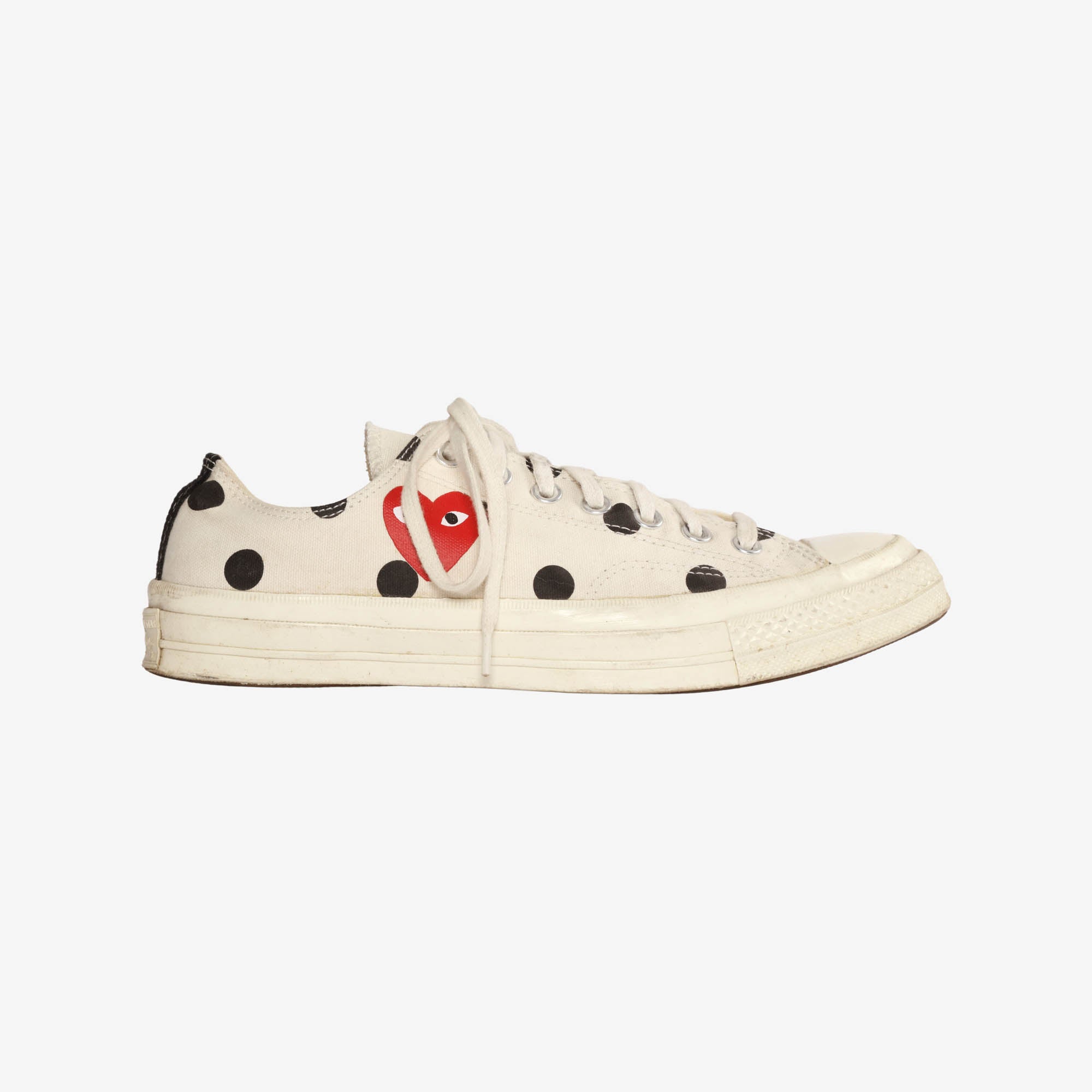 Polka Dot Heart Chuck 70 Low (CDG)