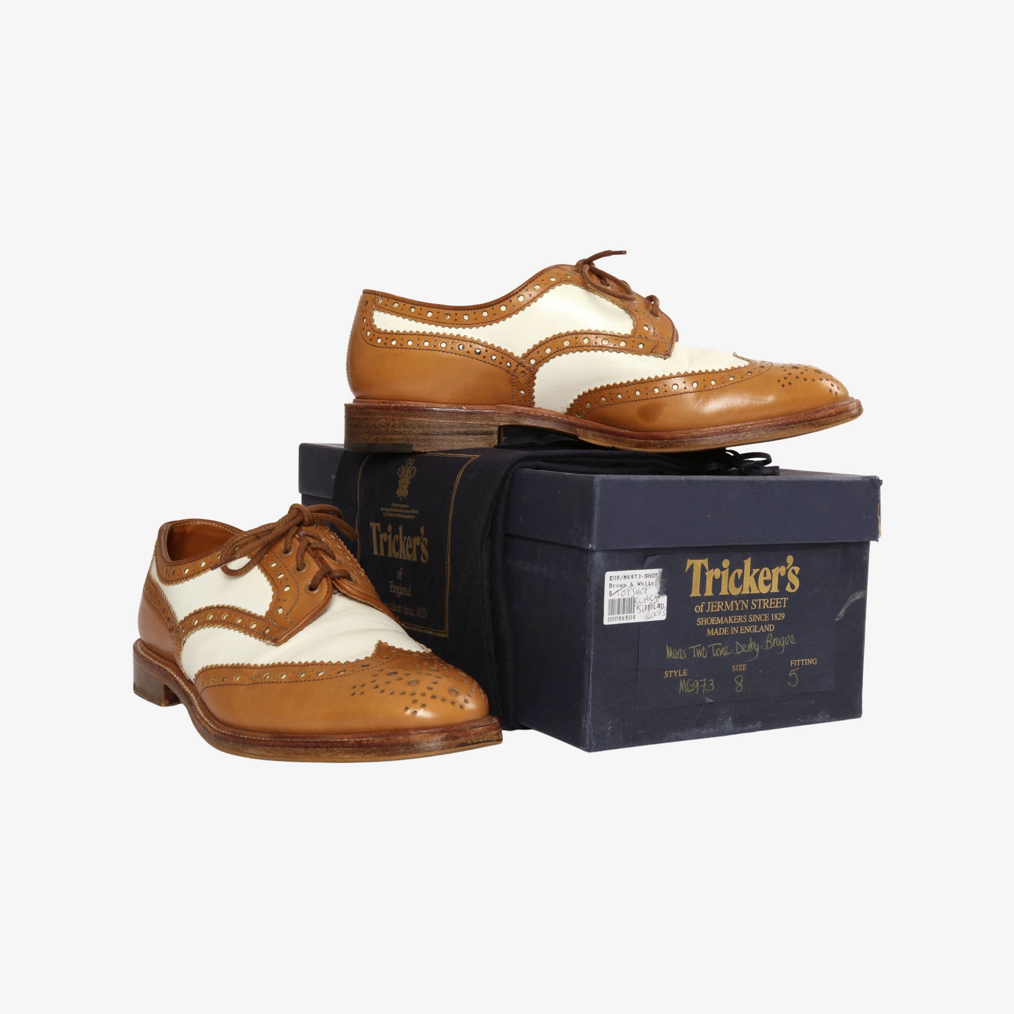 Two Tone Derby Brogues