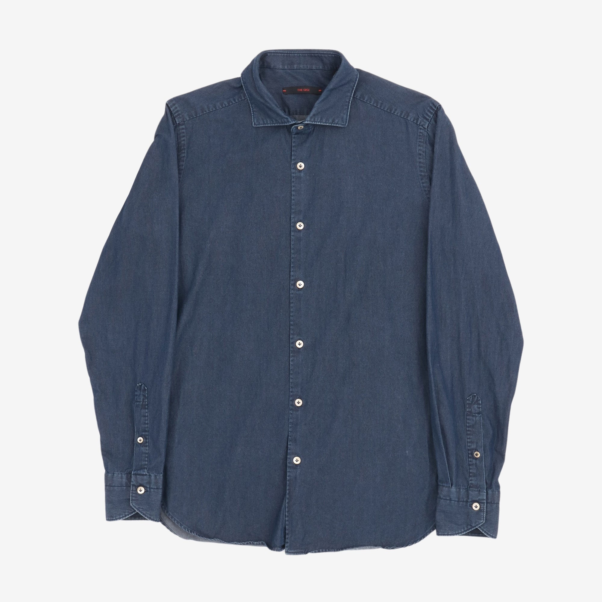 Denim Poplin Shirt