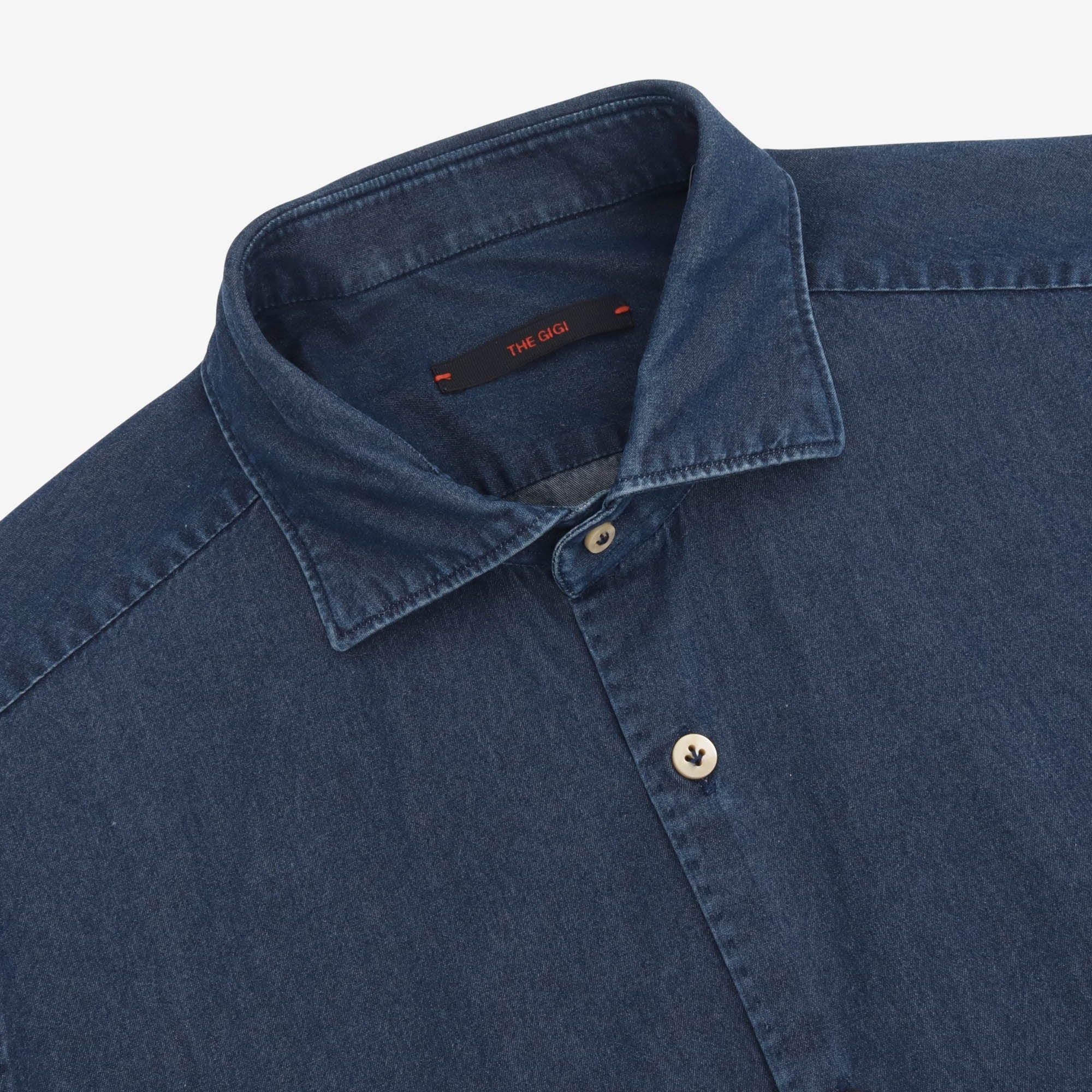 Denim Poplin Shirt