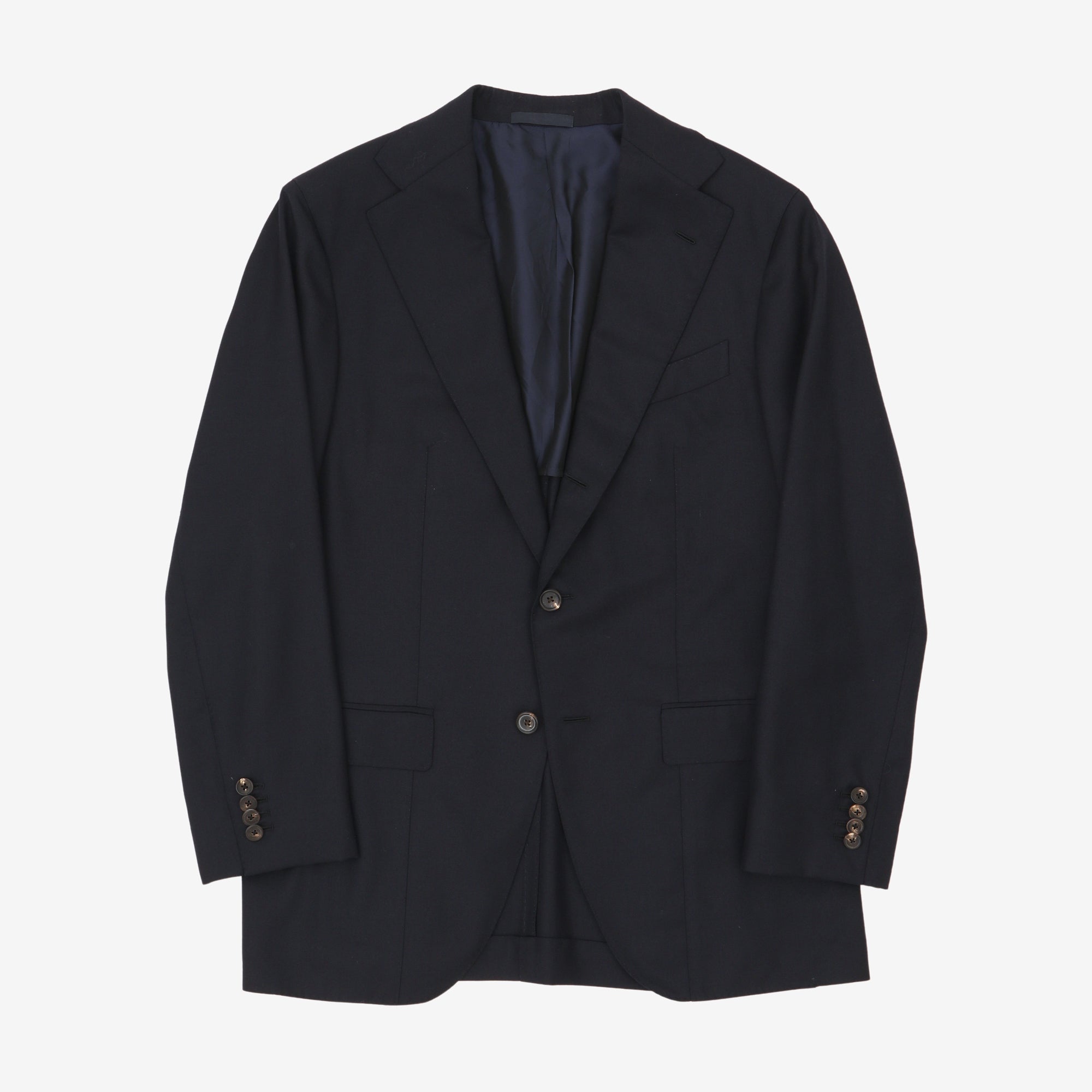 Cashmere Blend Twill Suit