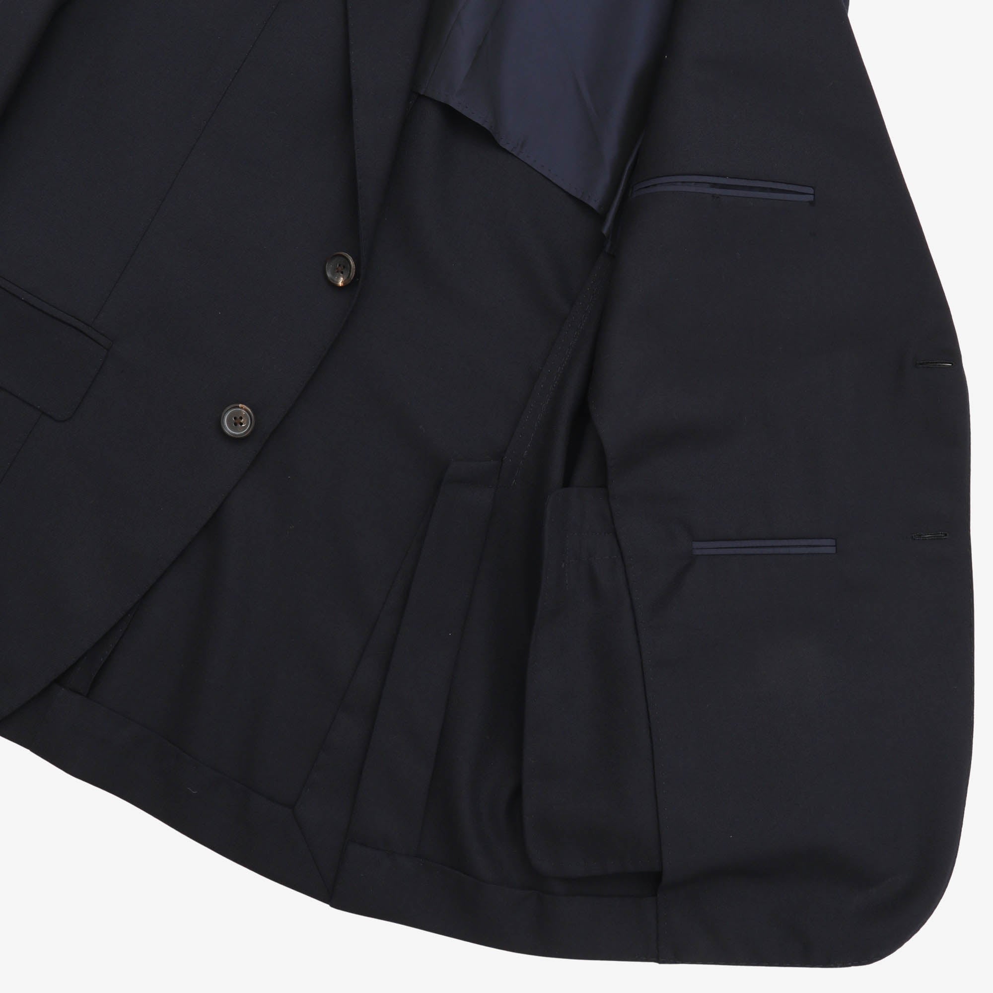 Cashmere Blend Twill Suit