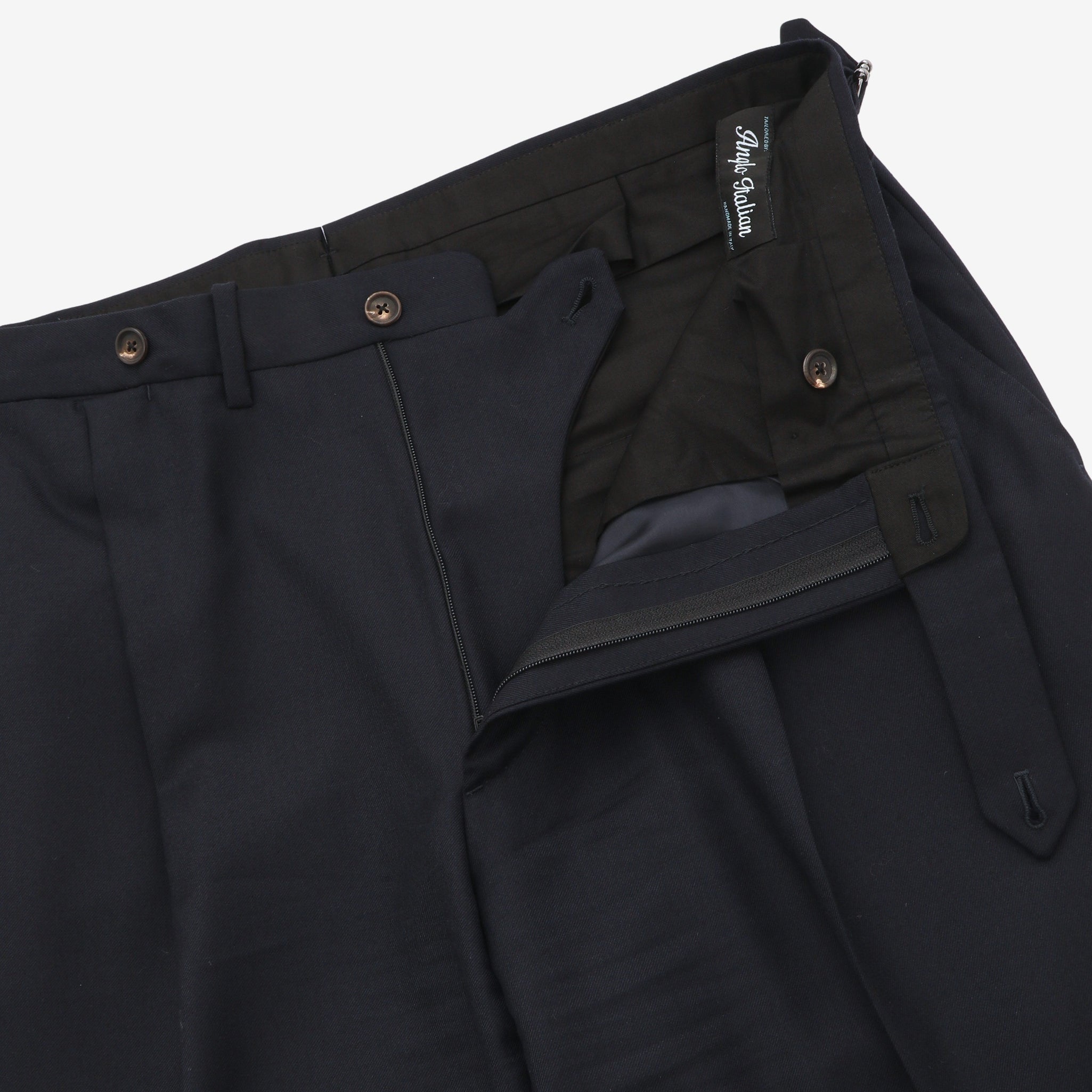 Cashmere Blend Twill Suit