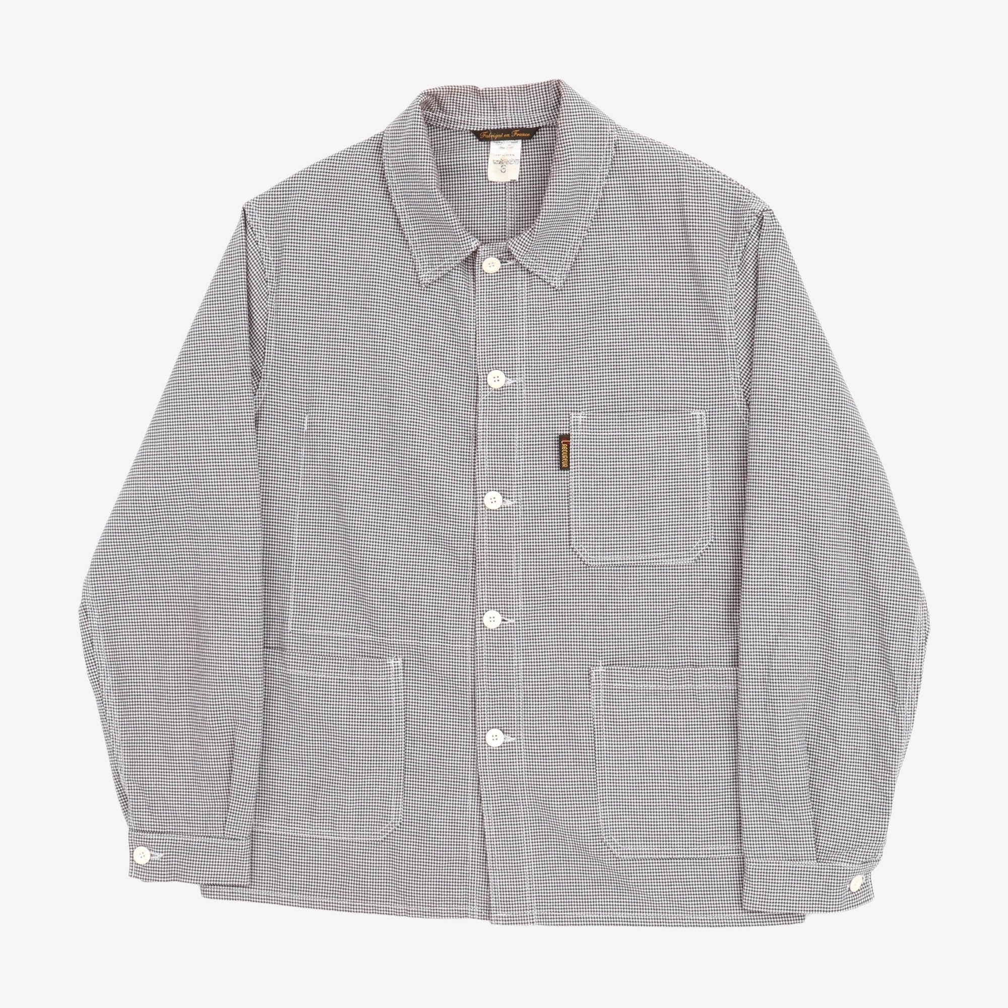 Houndstooth Work Jacket