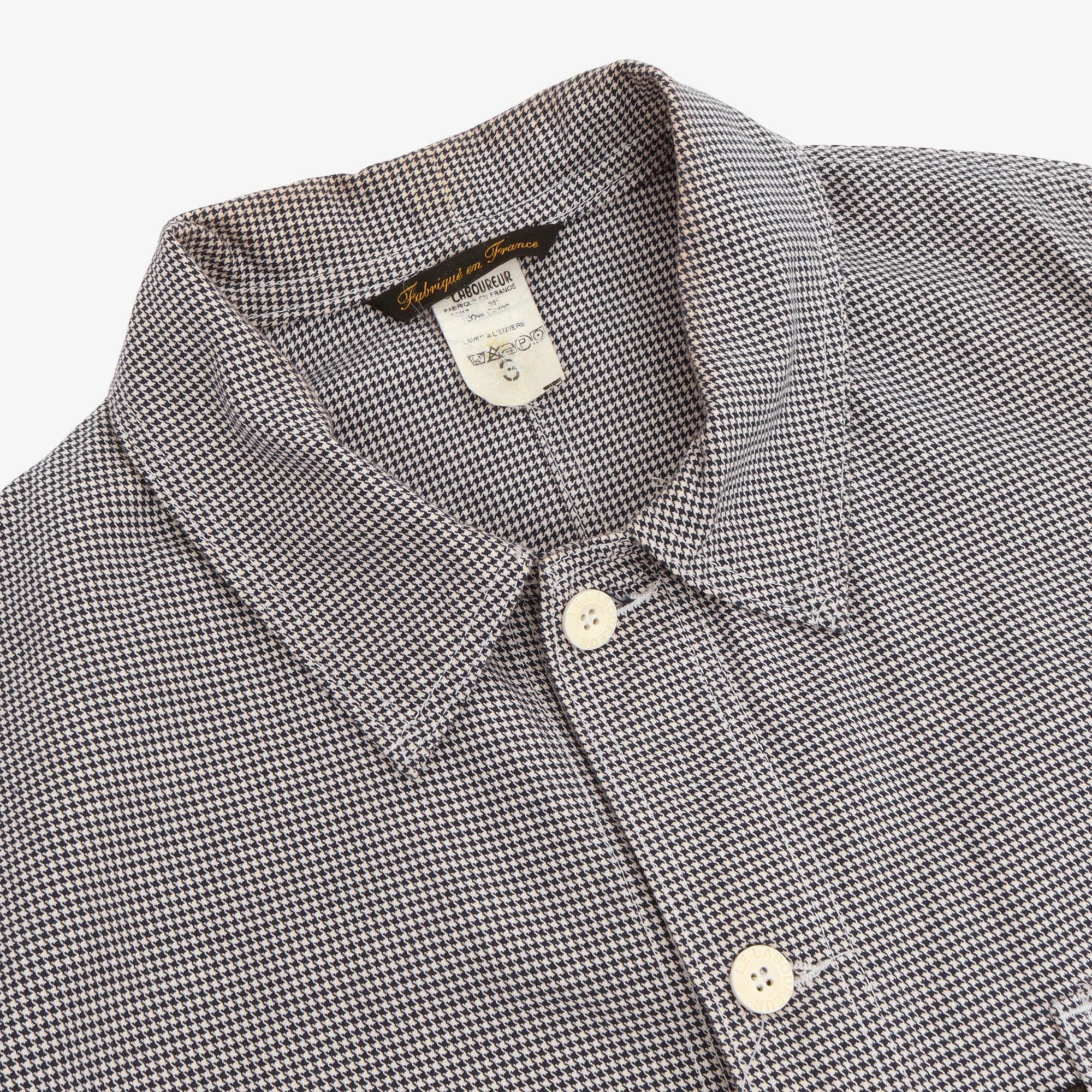 Houndstooth Work Jacket