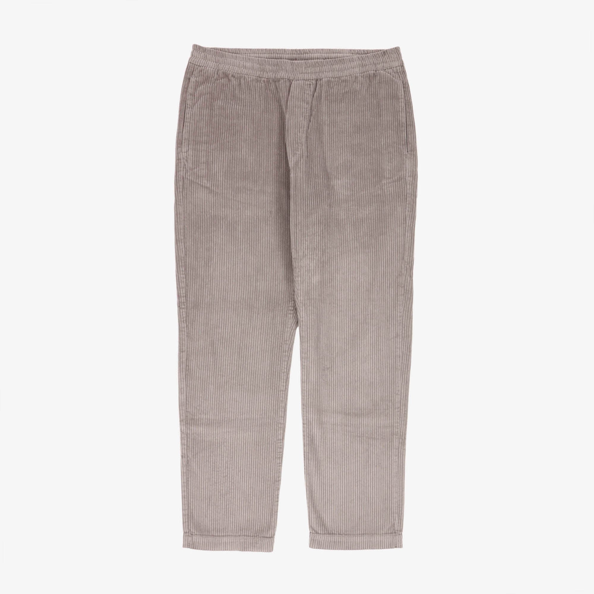 Straight Leg Corduroy Trousers