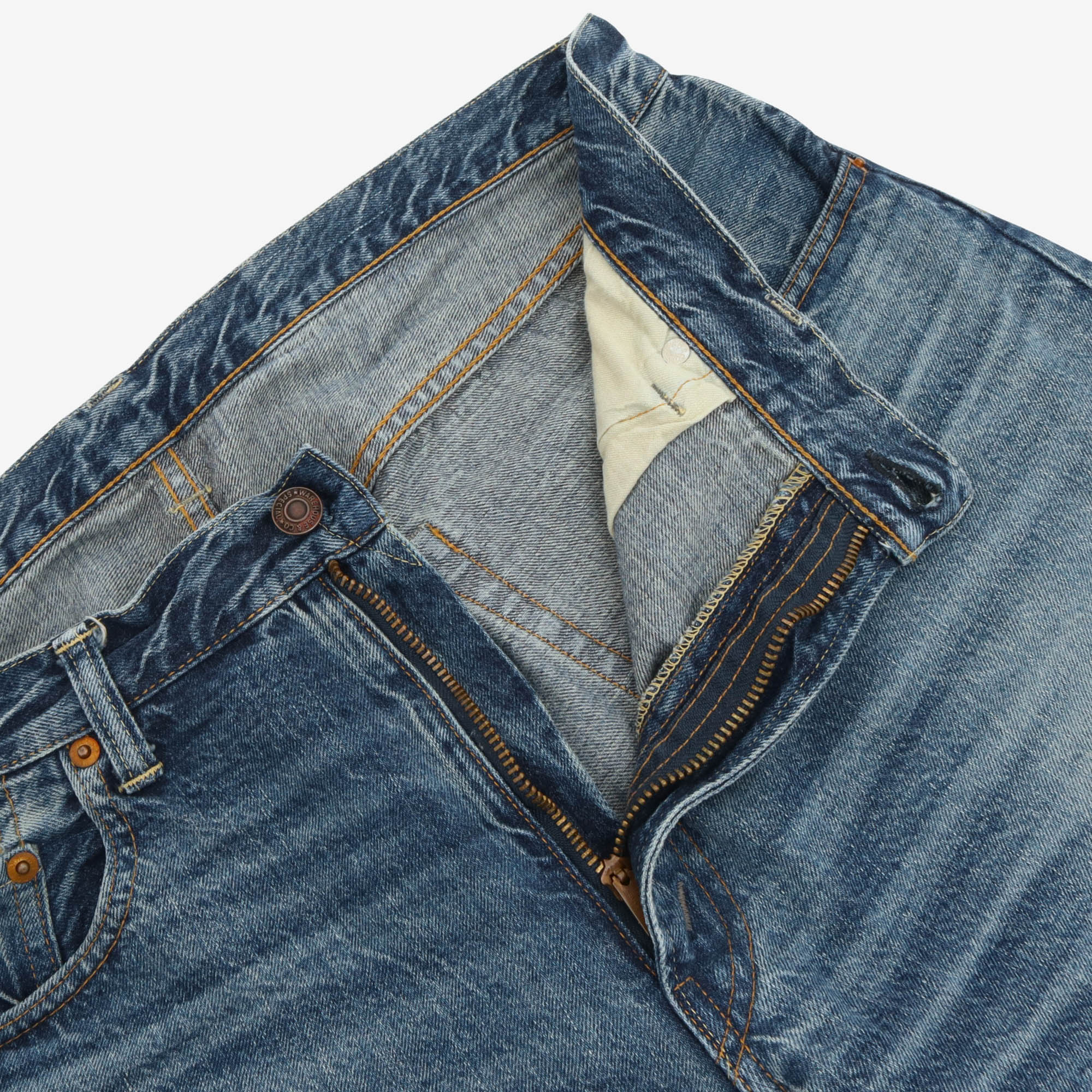 1105 2nd Hand Used Wash Jeans (35W X 27L)