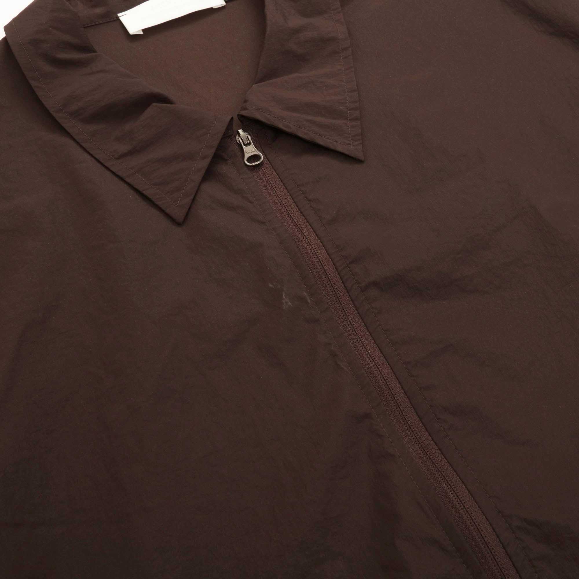 Nylon Blend Shirt Jacket