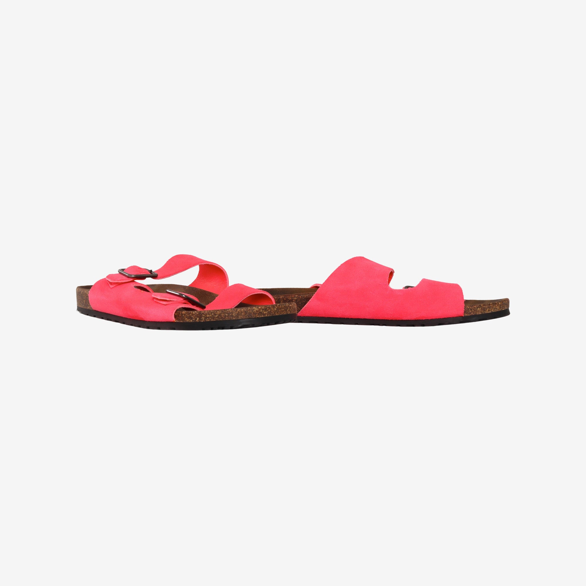 Jimmy Buckled Suede Sandals