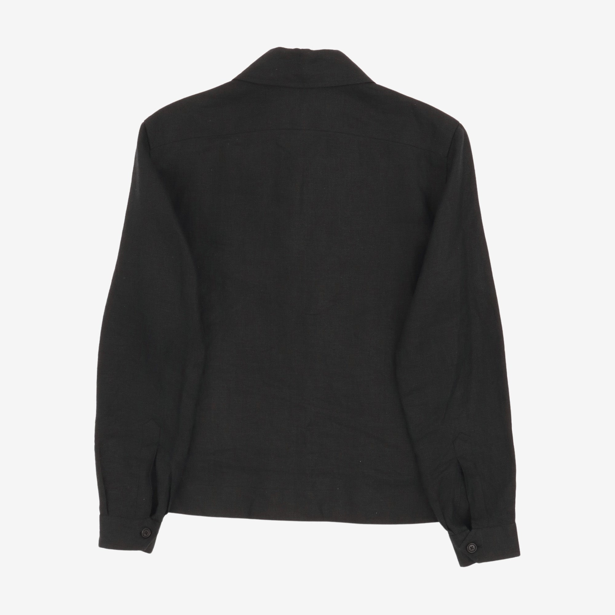 Linen Bomber Jacket