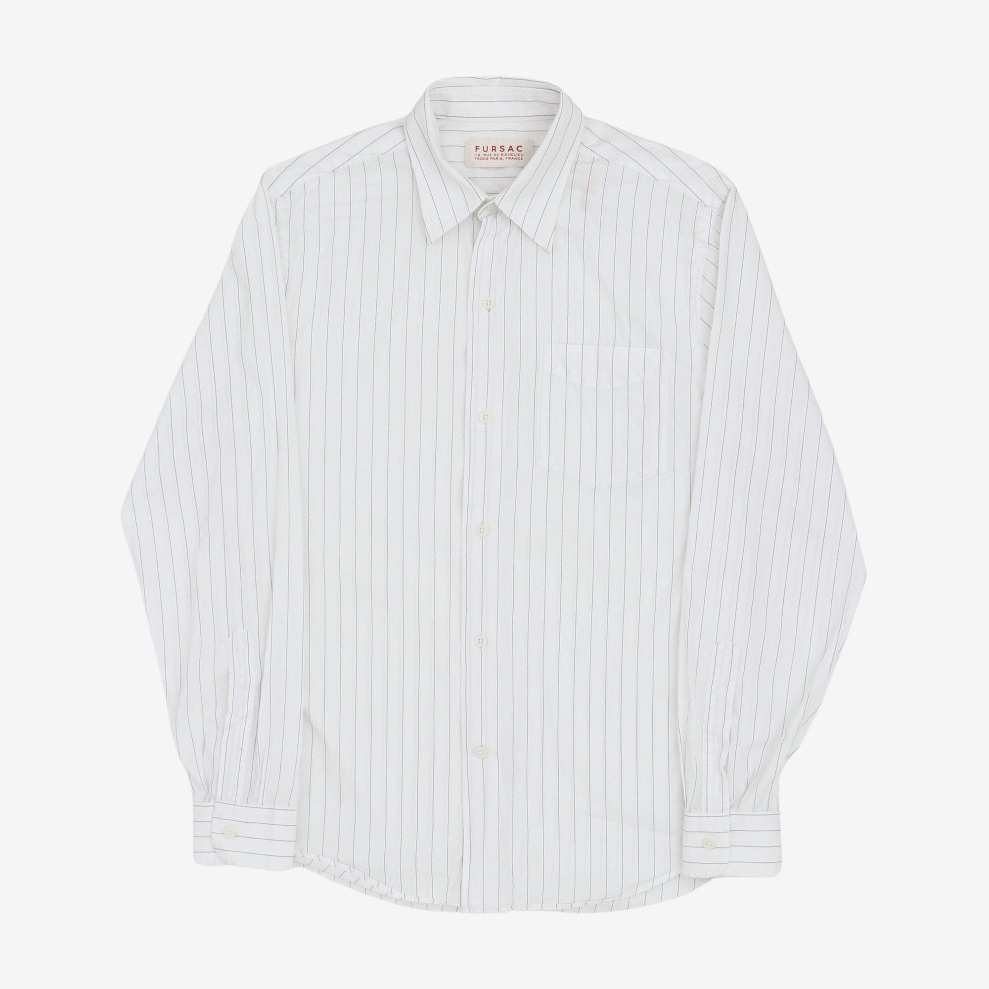 Pinstripe Poplin Shirt