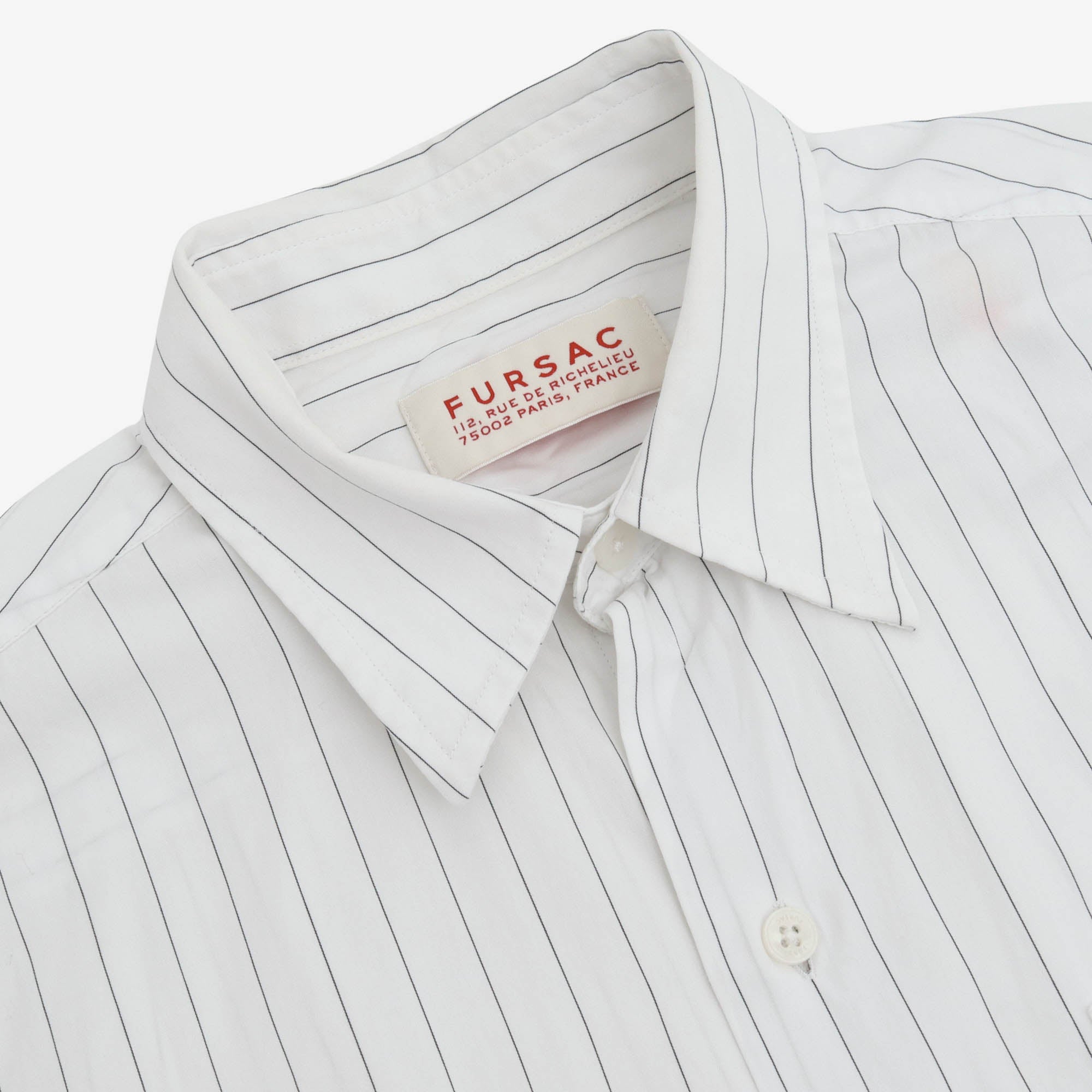 Pinstripe Poplin Shirt