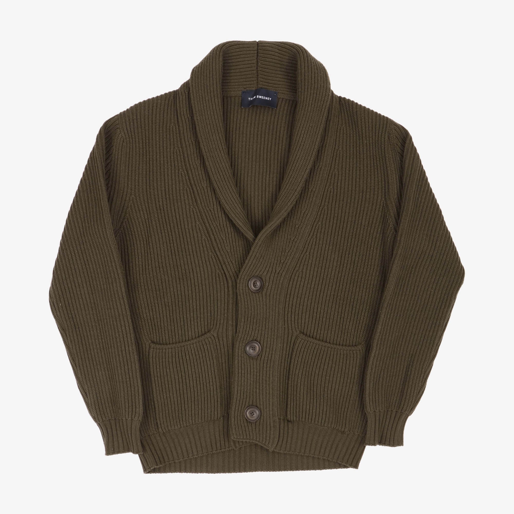 Merino Shawl Collar Cardigan