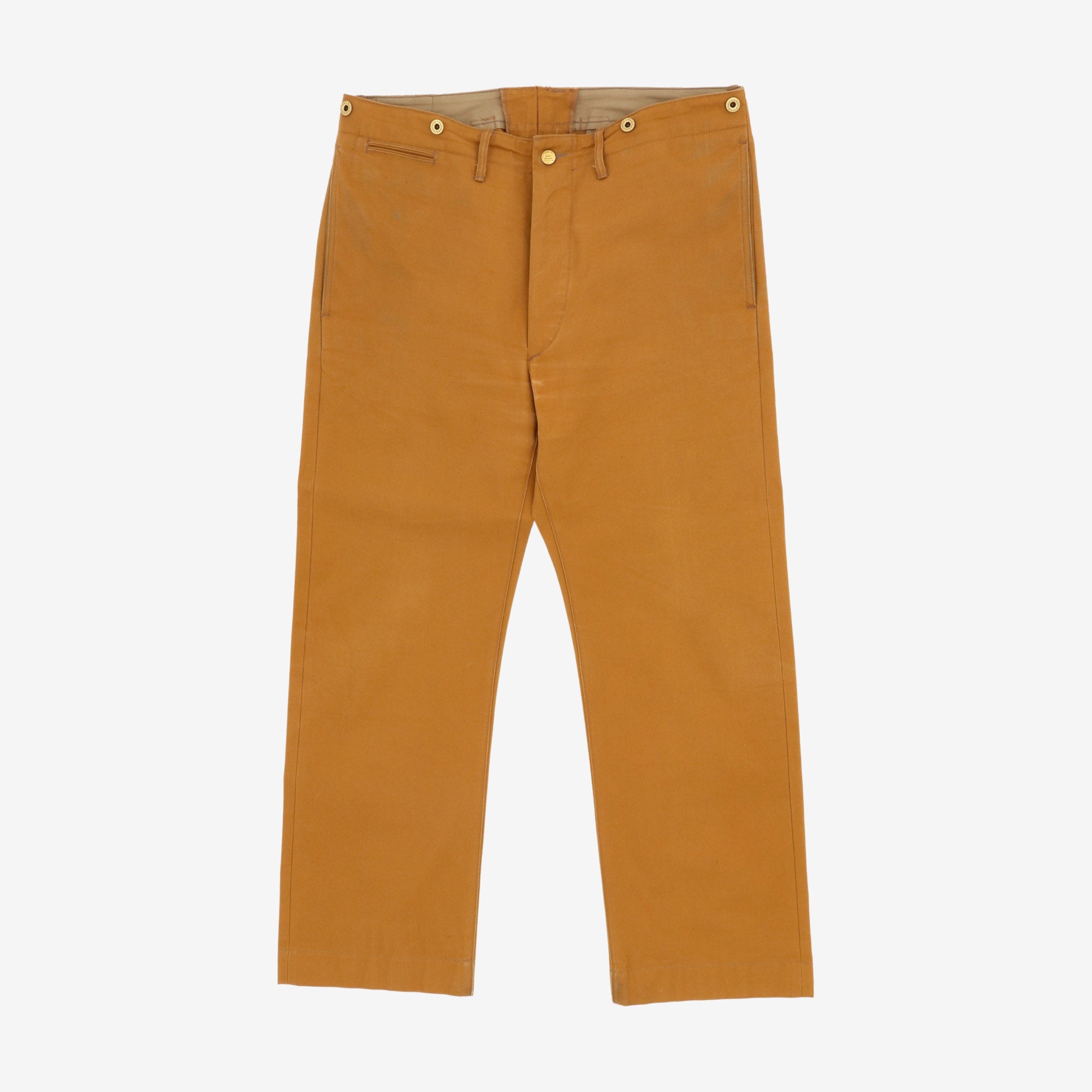 R144 Canvas Waist Overalls (36W X 28L)