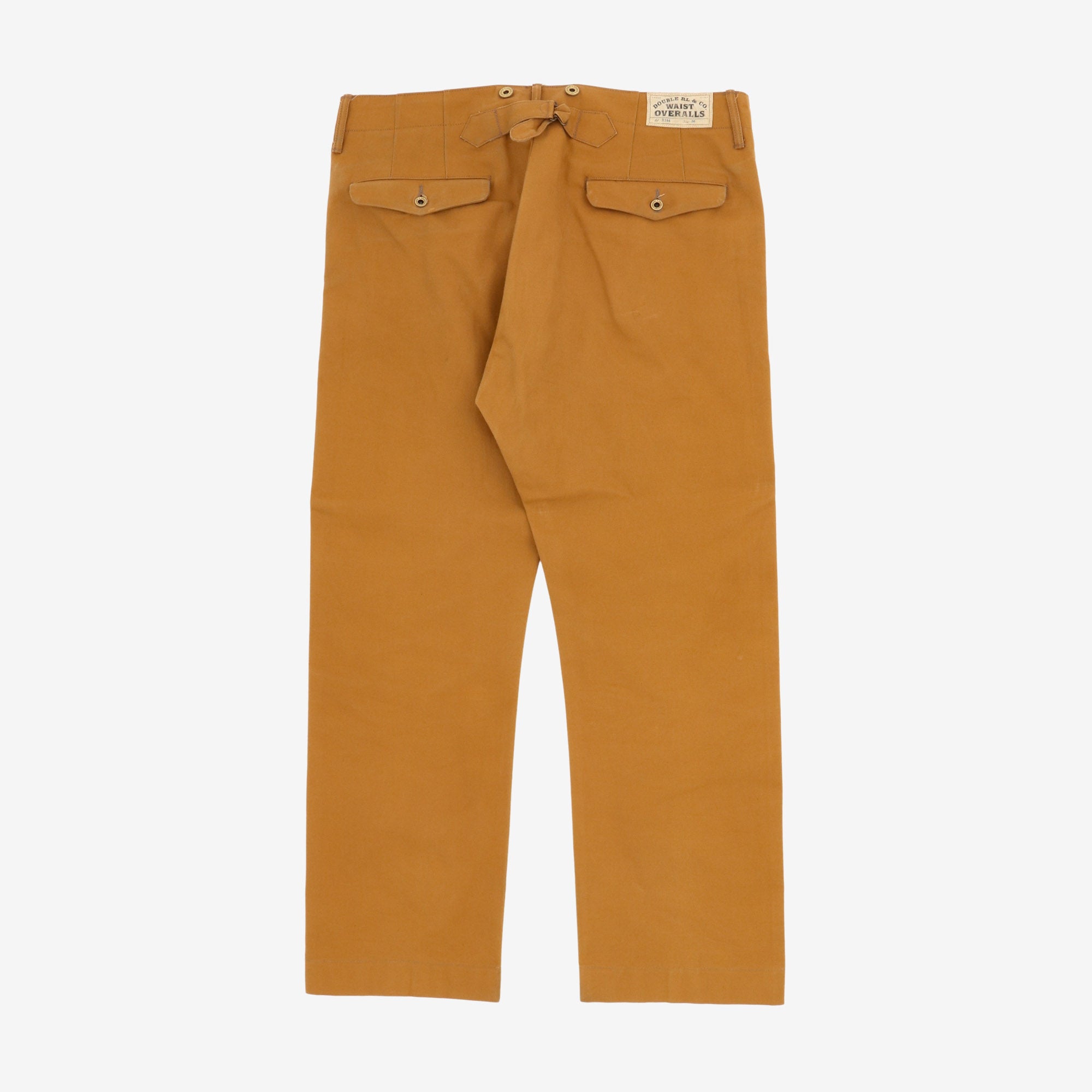 R144 Canvas Waist Overalls (36W X 28L)