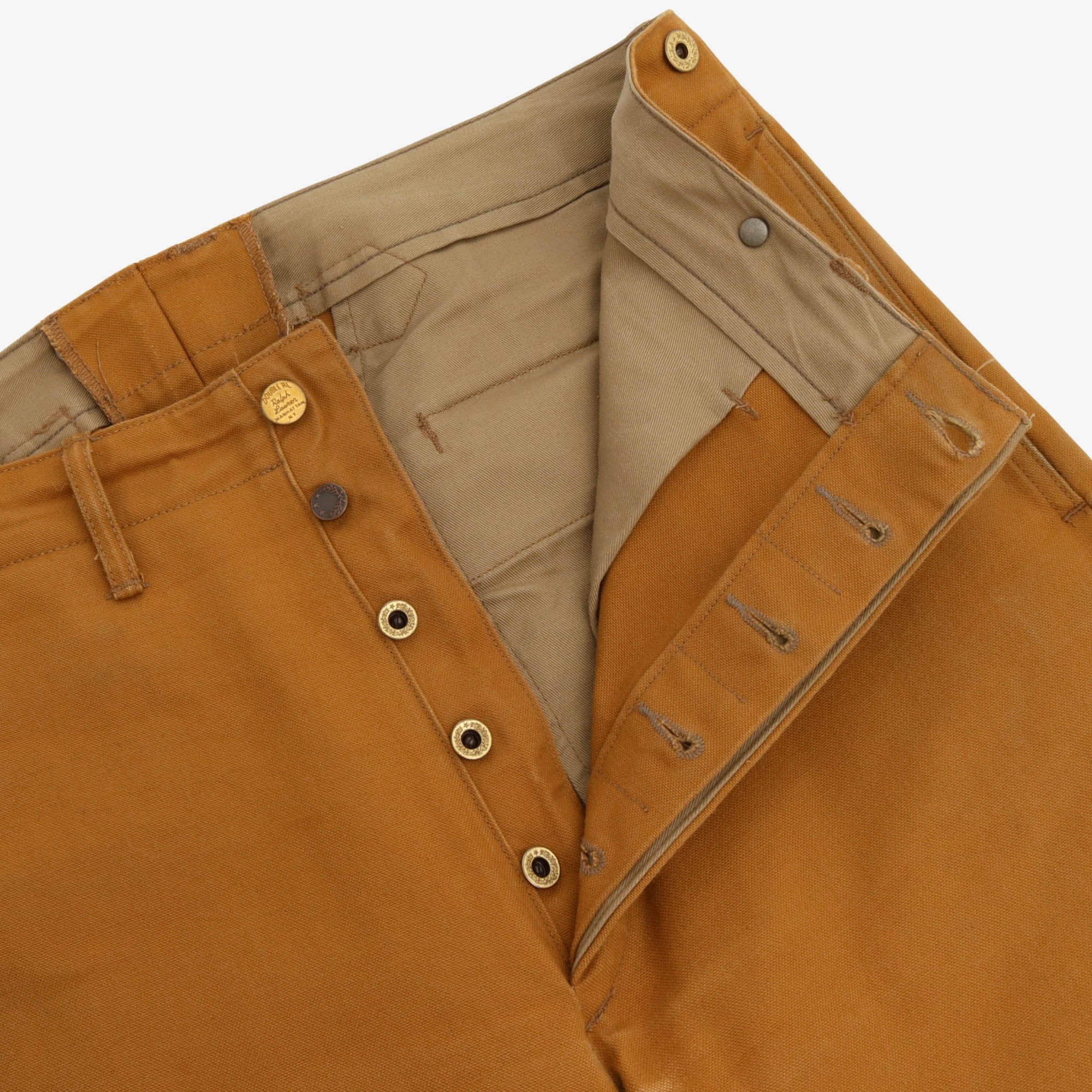 R144 Canvas Waist Overalls (36W X 28L)