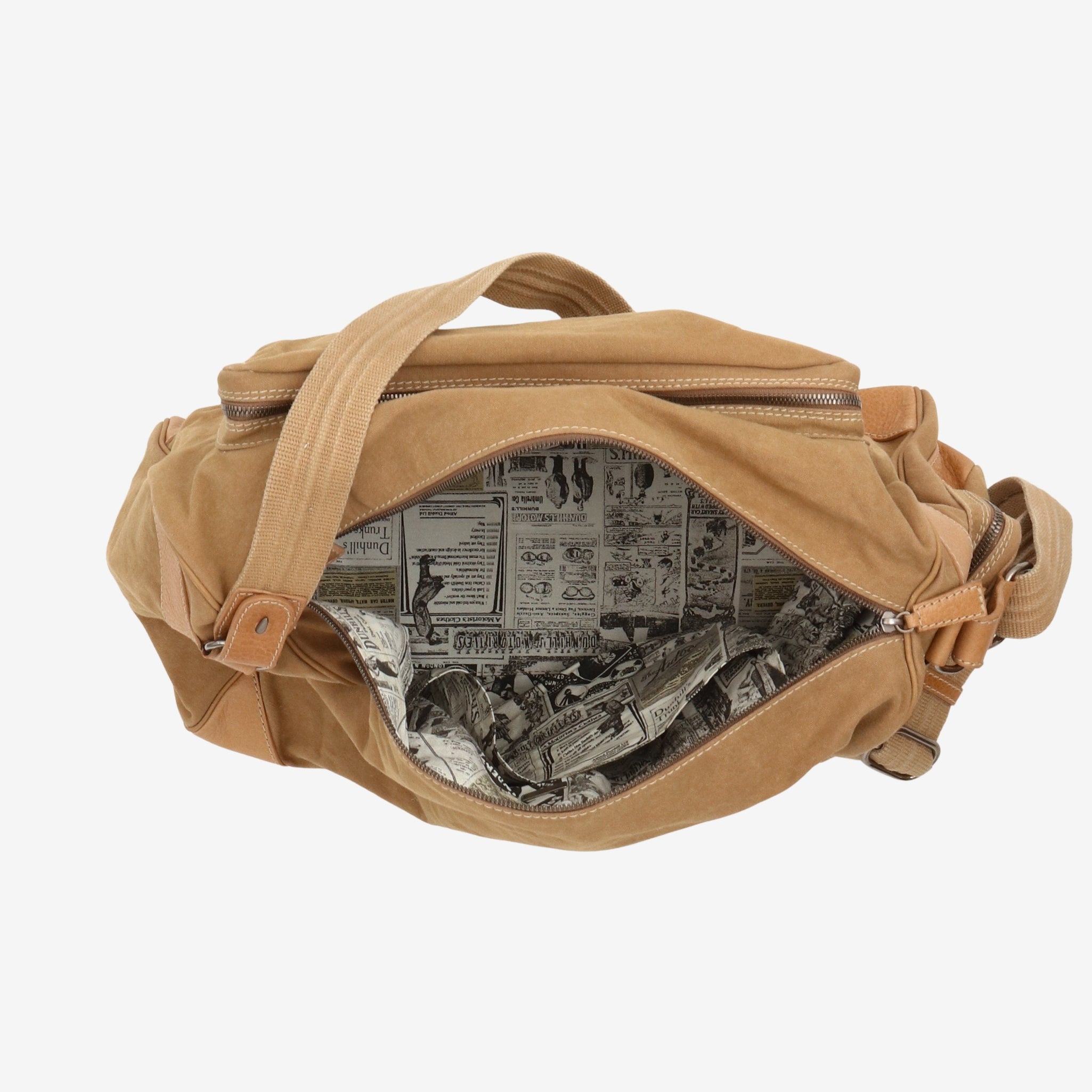 Canvas Messenger Shoulder Bag