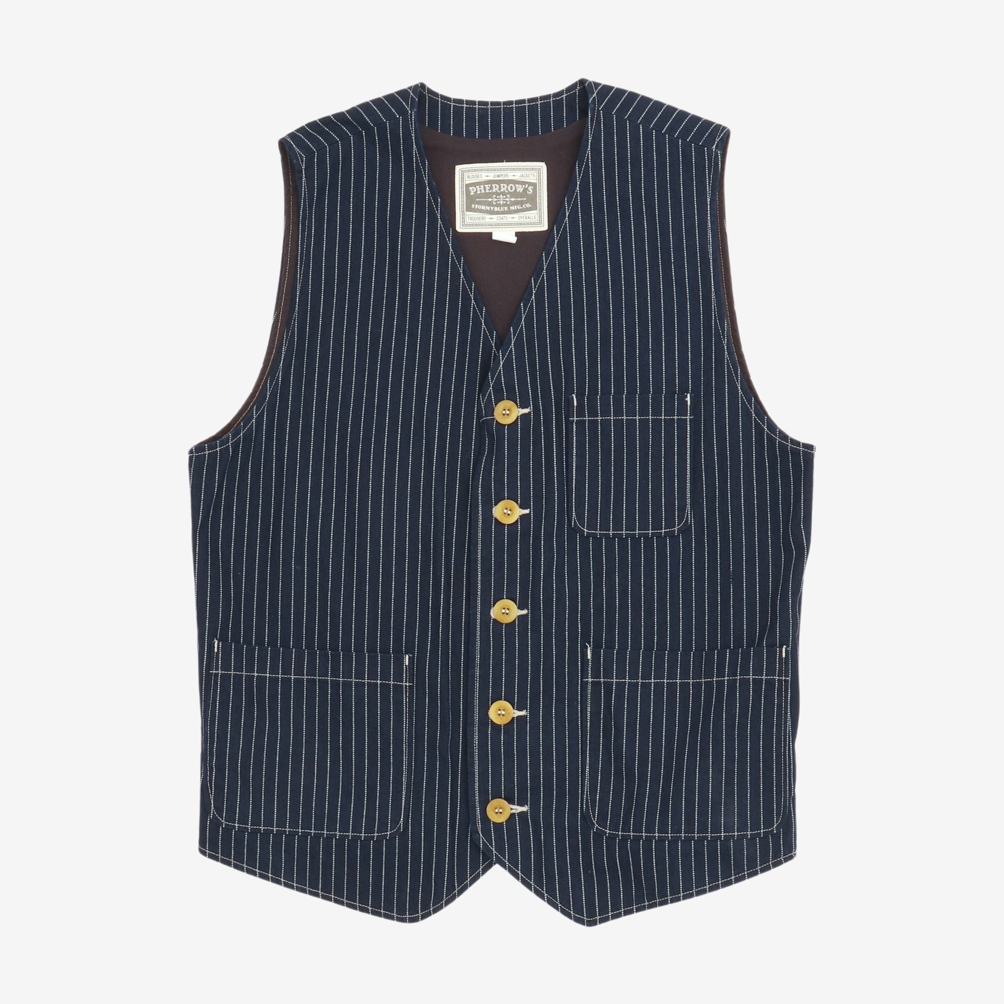 Stormy Blue Work Vest
