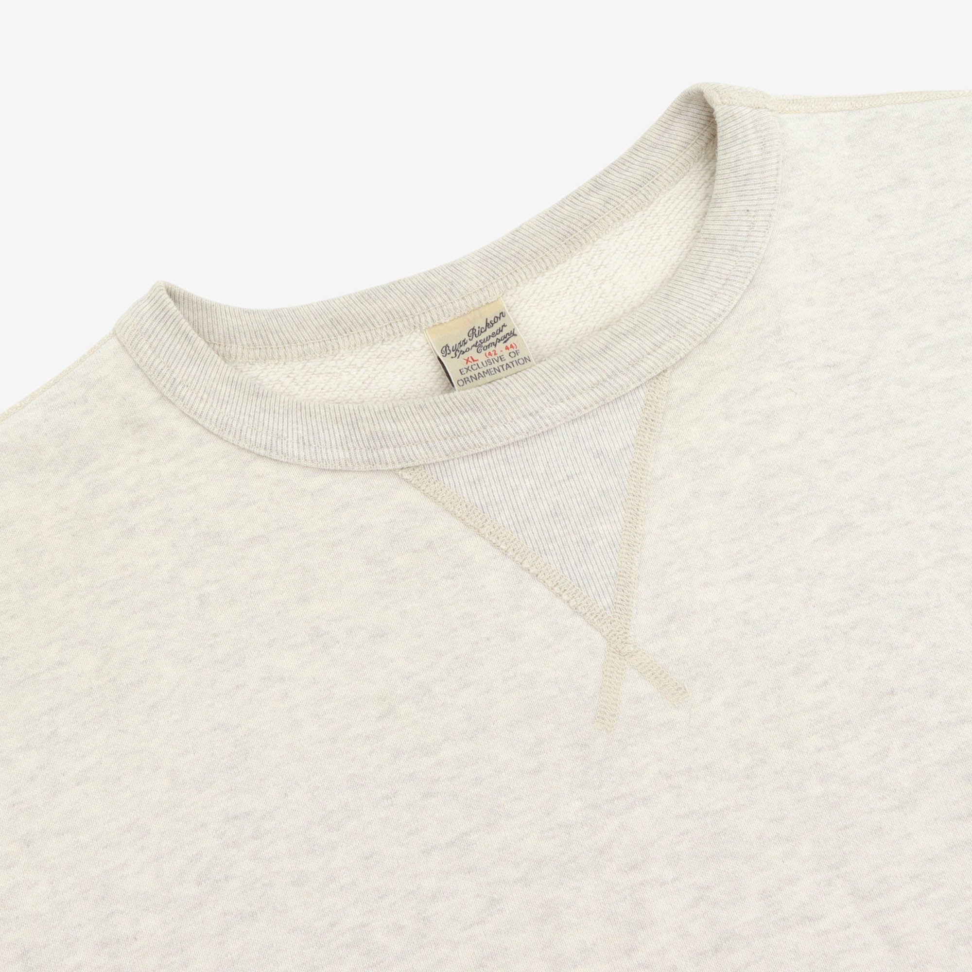 4 Needle Set In Crewneck Sweatshirt