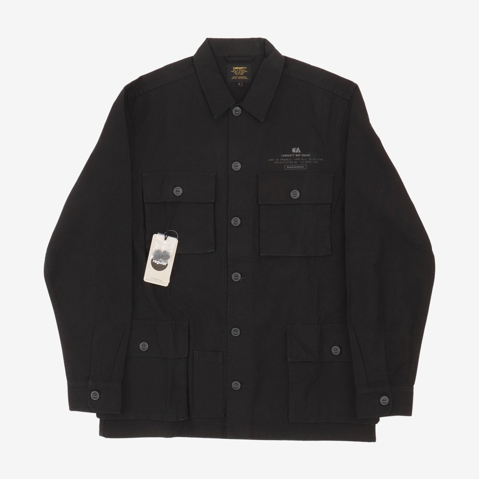 WIP Military Utility Shirt Jacket