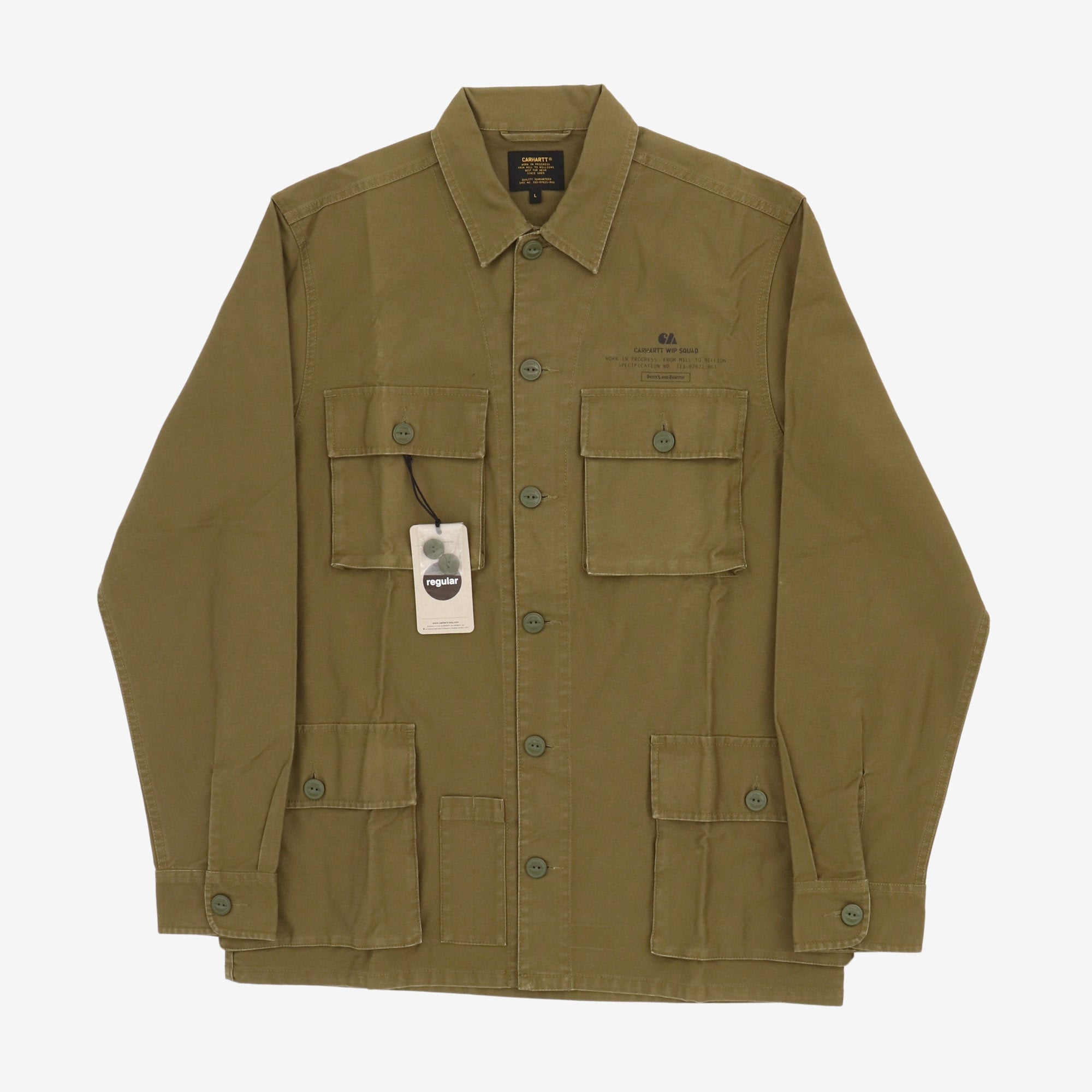 WIP Military Utility Shirt Jacket